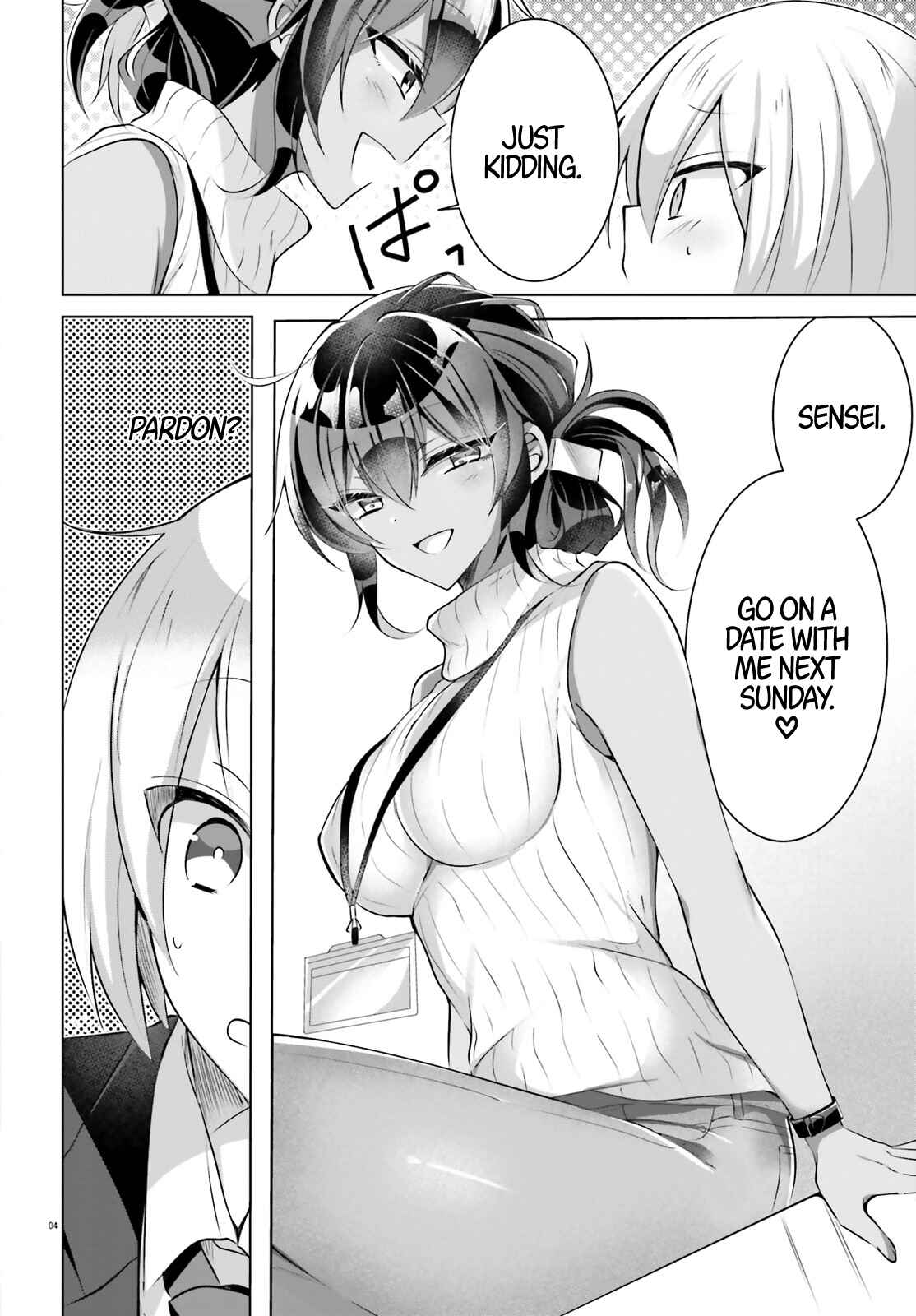 Page 4 Chapter 2 Kasshoku Henshuu-san to Shota Mangaka