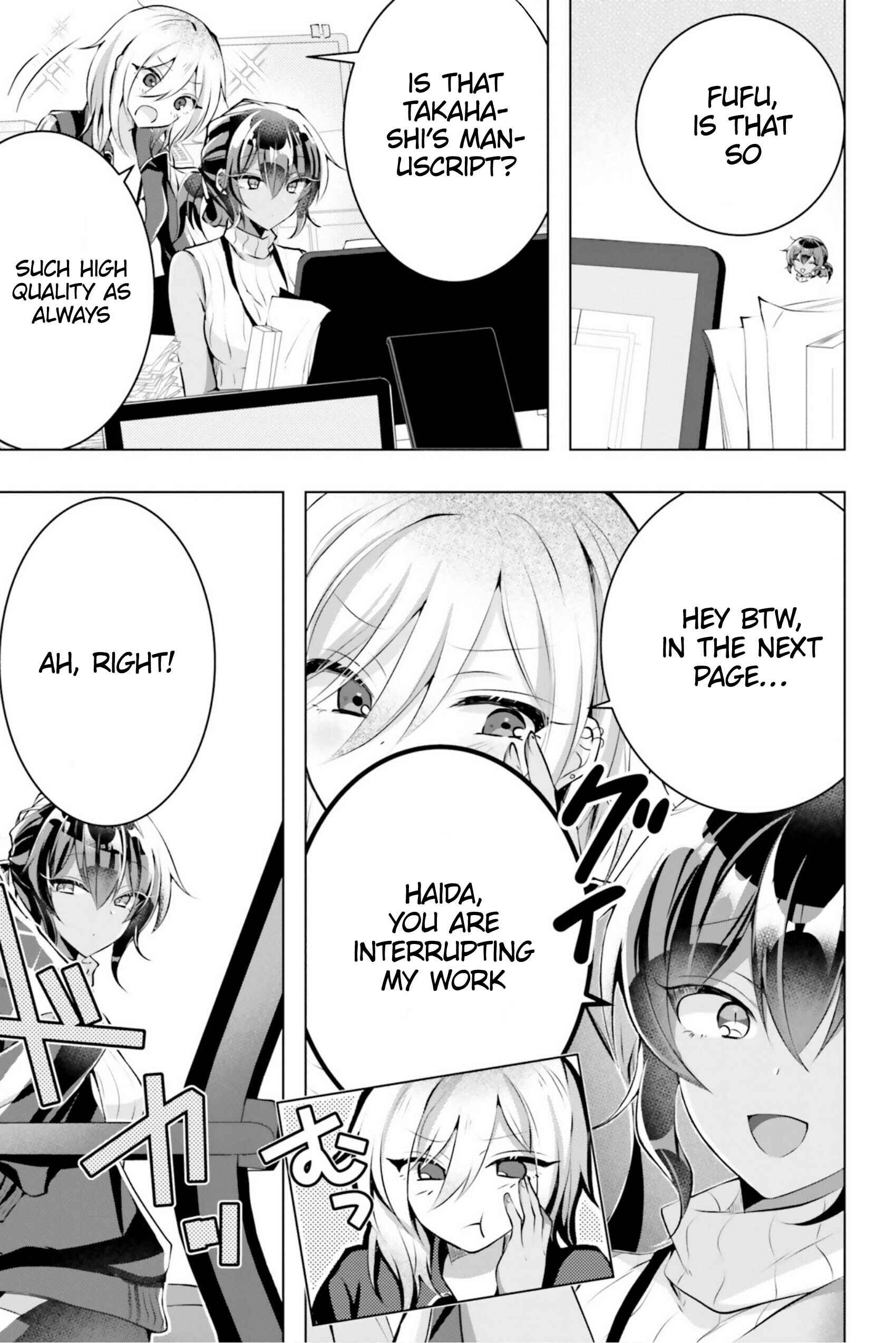 Page 10 Chapter 8 Kasshoku Henshuu-san to Shota Mangaka
