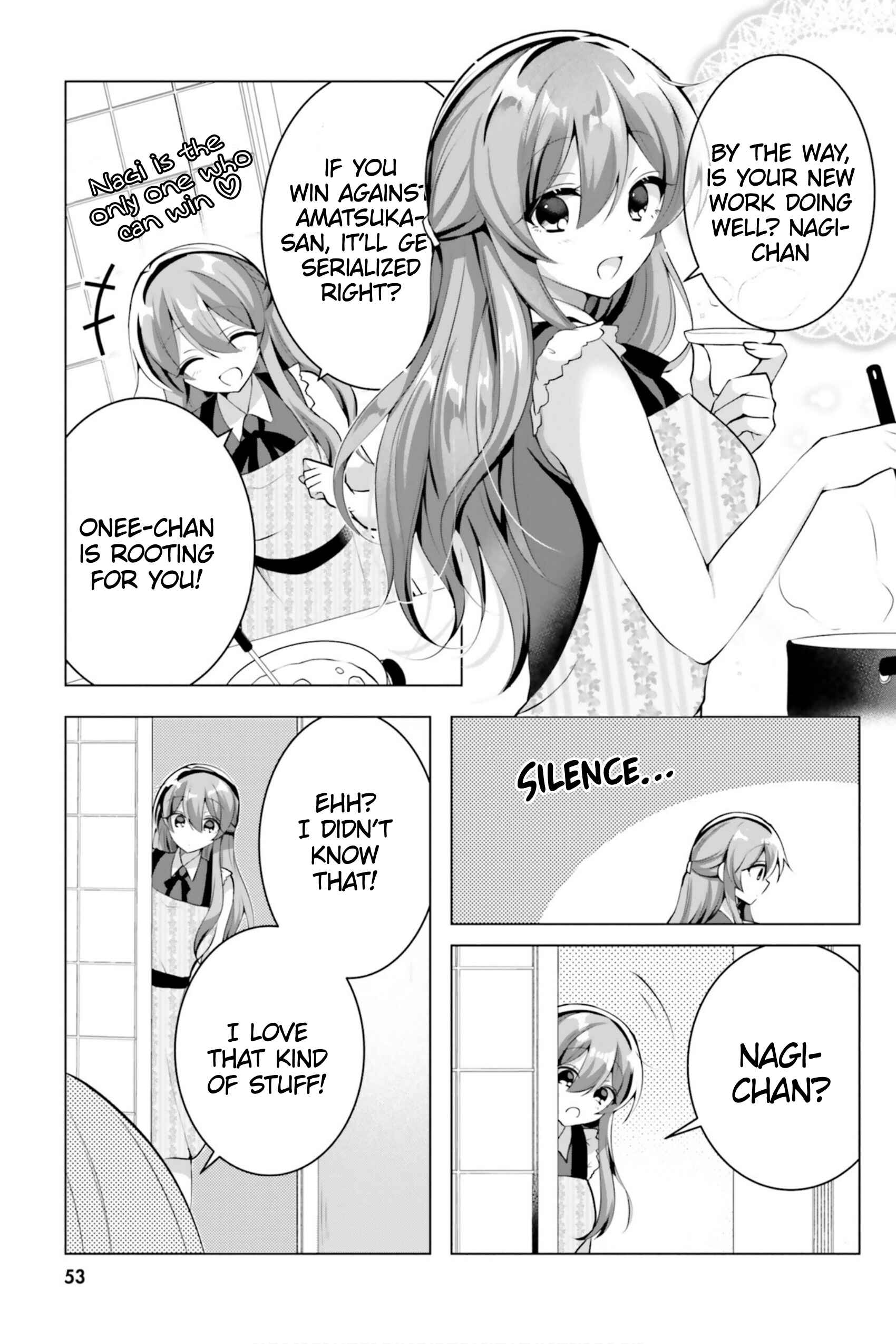 Page 4 Chapter 10 Kasshoku Henshuu-san to Shota Mangaka