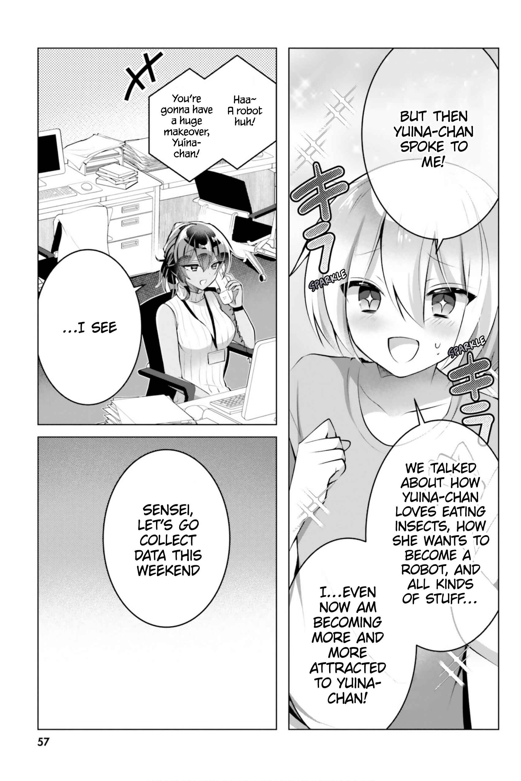 Page 8 Chapter 10 Kasshoku Henshuu-san to Shota Mangaka