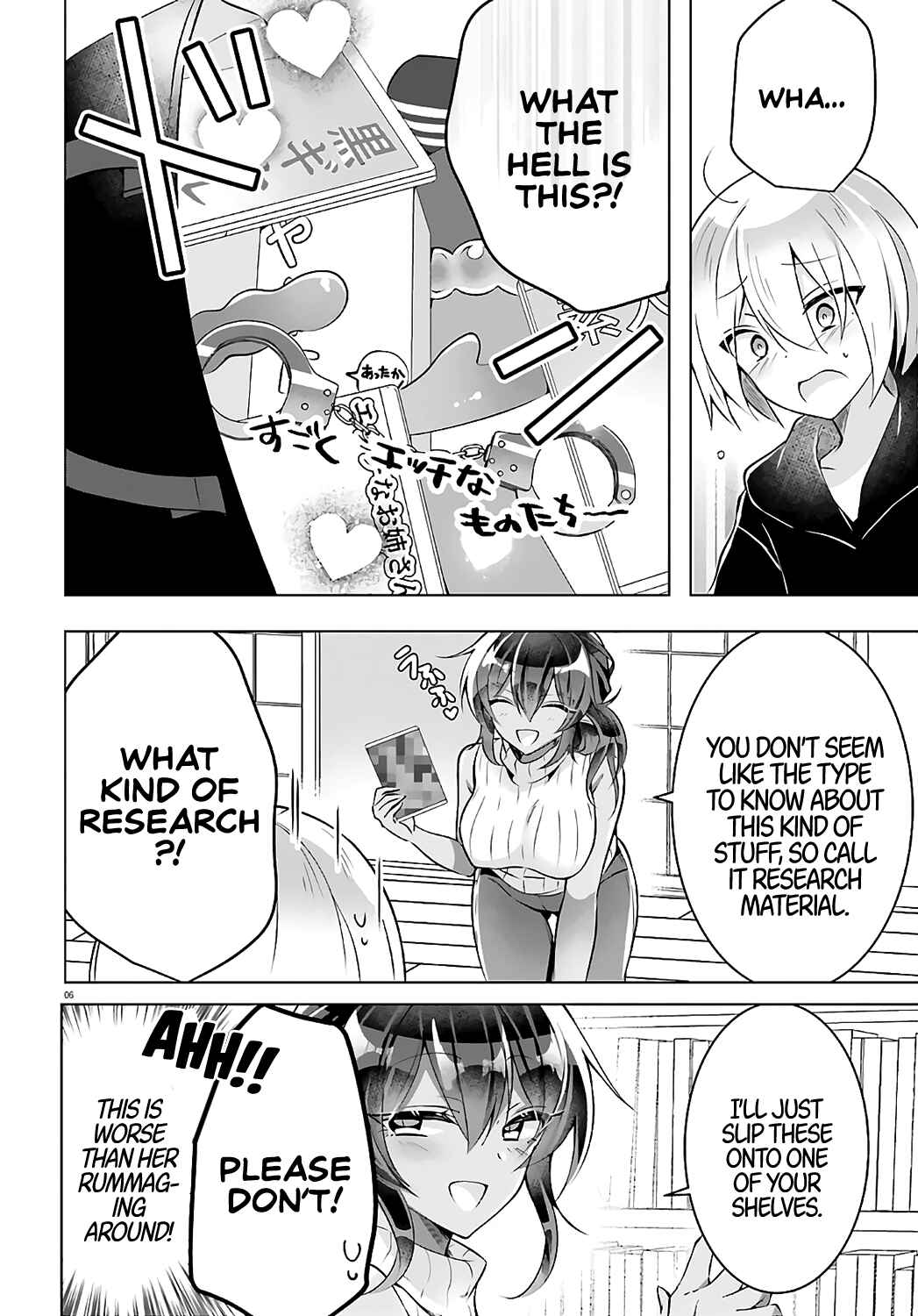 Page 6 Chapter 3 Kasshoku Henshuu-san to Shota Mangaka