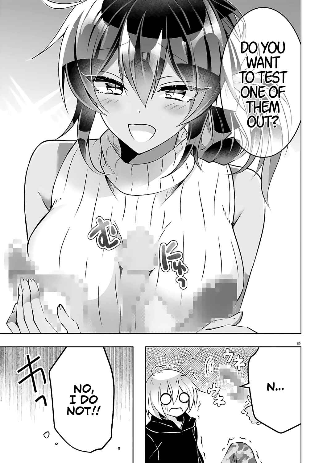 Page 9 Chapter 3 Kasshoku Henshuu-san to Shota Mangaka