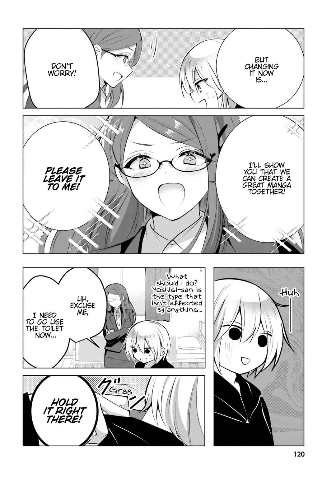 Page 9 Chapter 20 Kasshoku Henshuu-san to Shota Mangaka