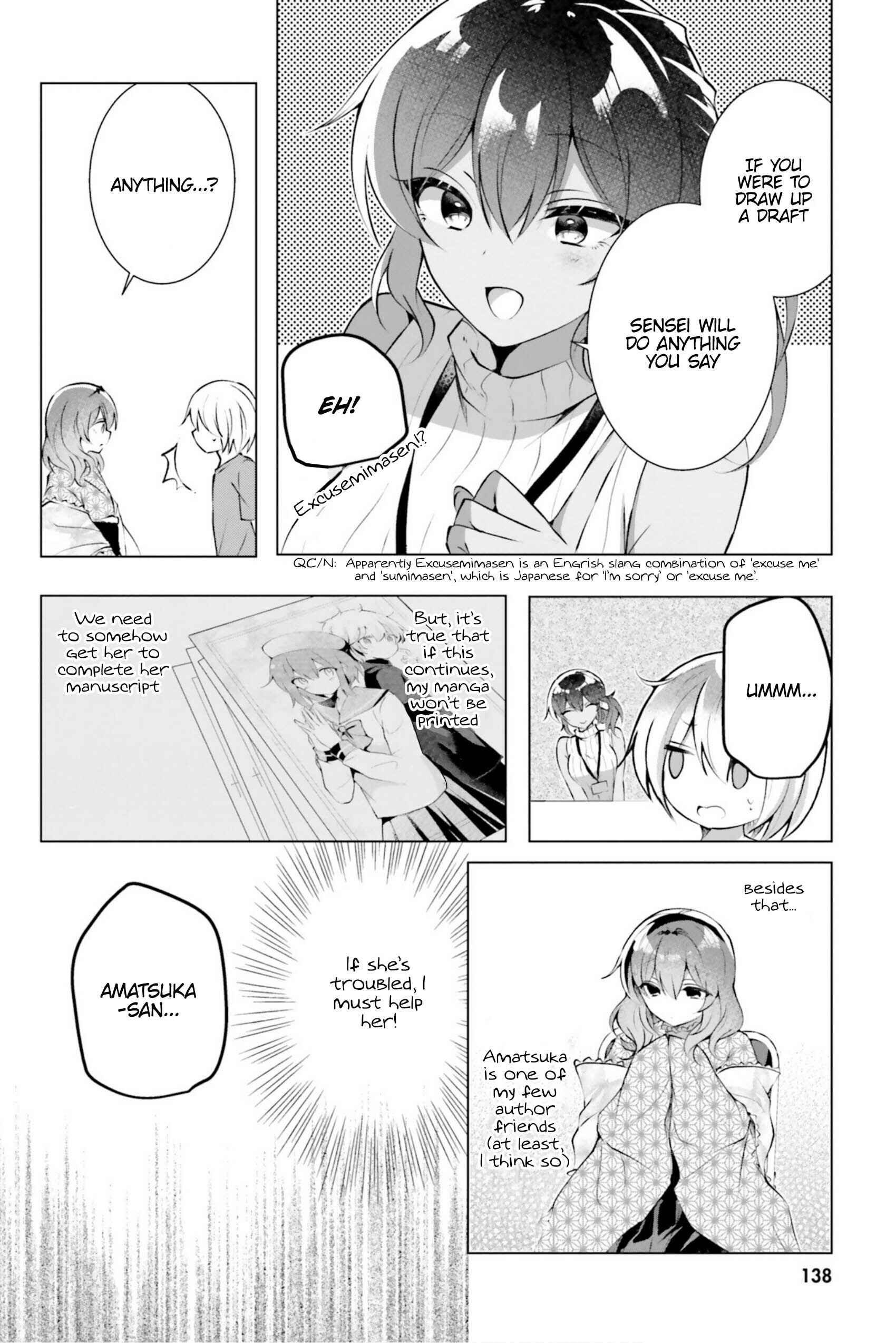 Page 17 Chapter 13 Kasshoku Henshuu-san to Shota Mangaka