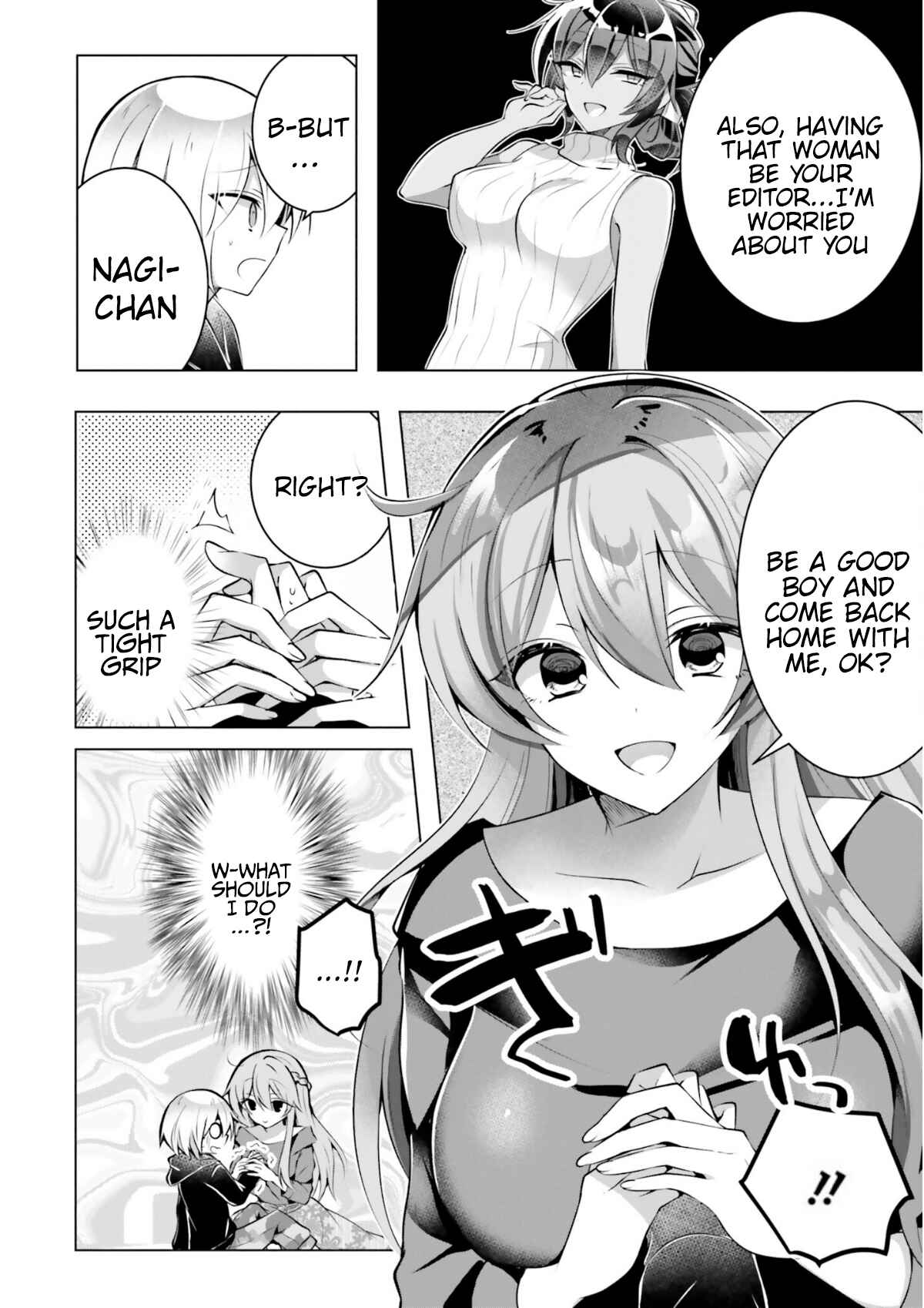 Page 11 Chapter 4 Kasshoku Henshuu-san to Shota Mangaka