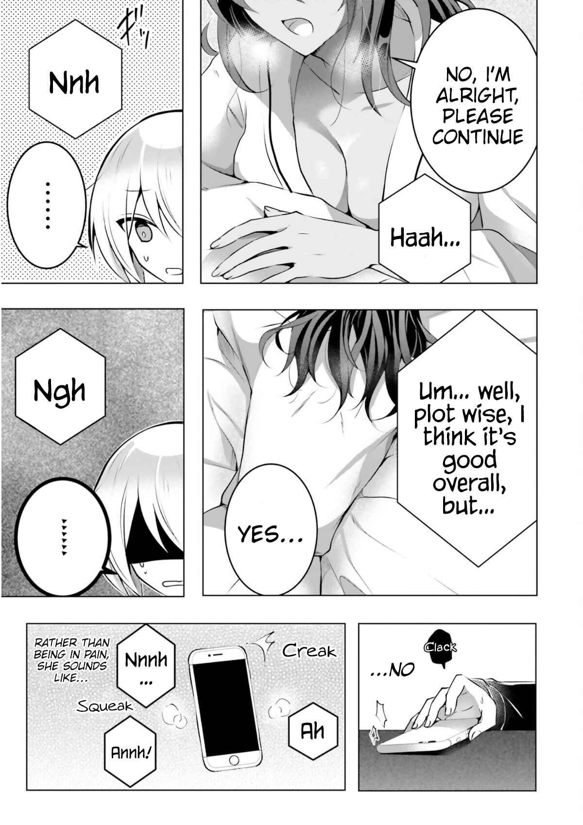 Page 12 Chapter 5 Kasshoku Henshuu-san to Shota Mangaka