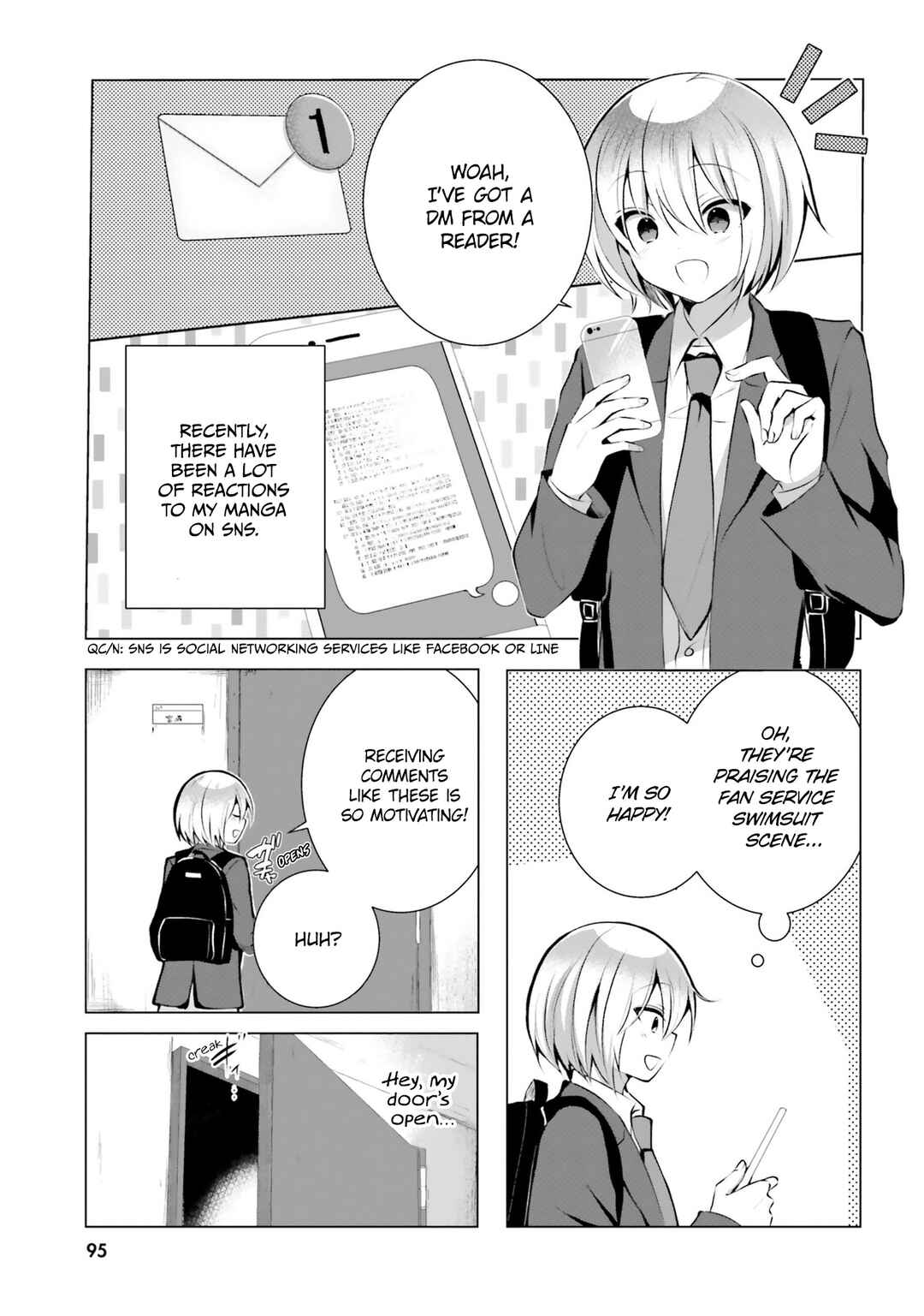 Page 3 Chapter 19 Kasshoku Henshuu-san to Shota Mangaka