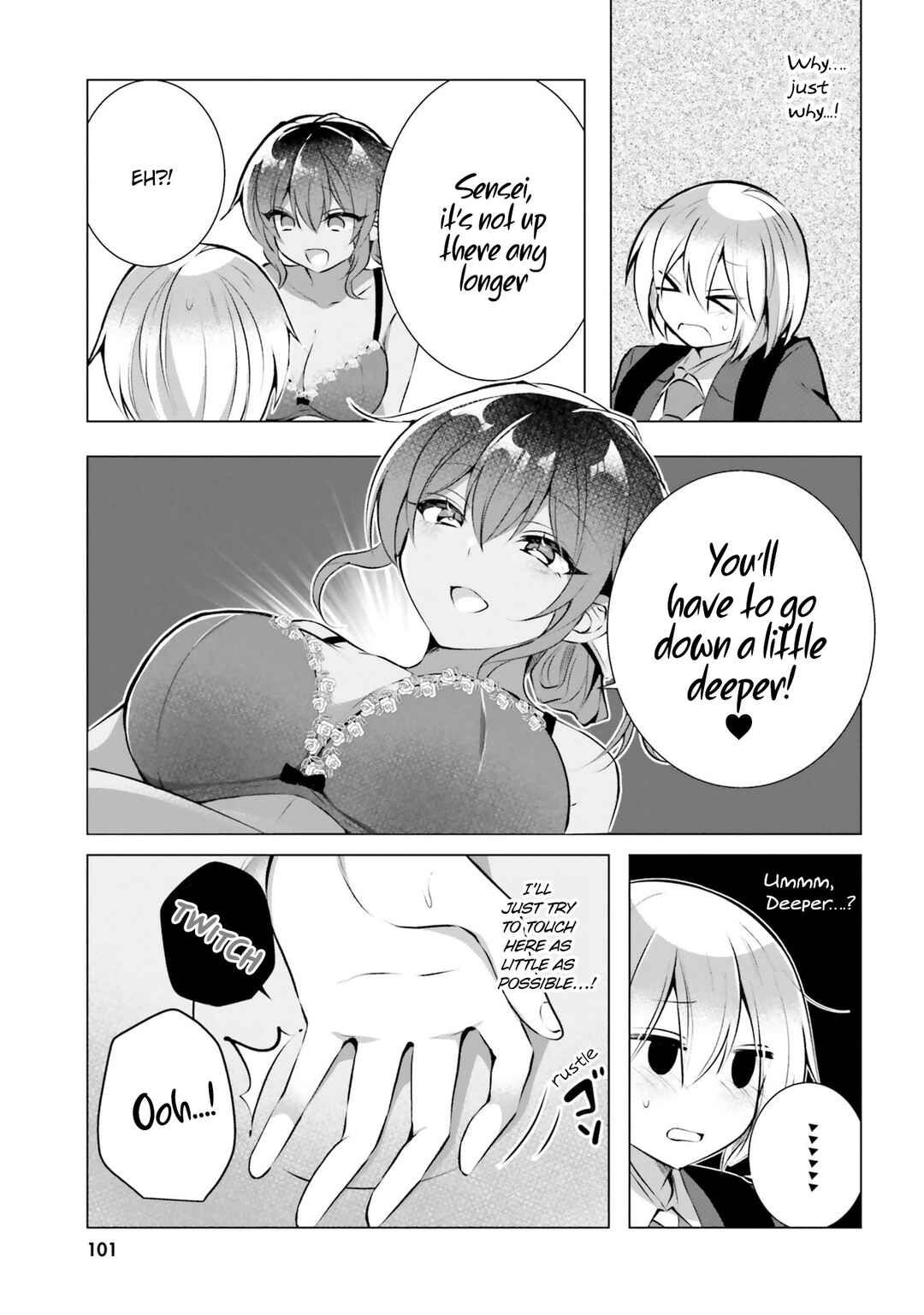 Page 9 Chapter 19 Kasshoku Henshuu-san to Shota Mangaka