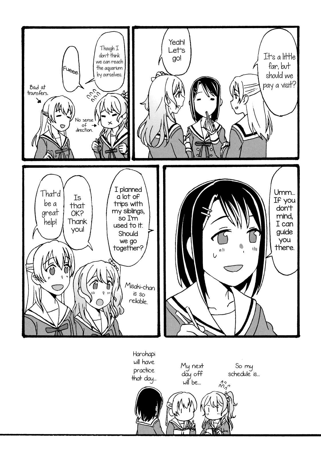 Page 10 Chapter Unknown_fff9 BanG Dream! - Jellyfish, Cafe, and Aquarium (Doujinshi)