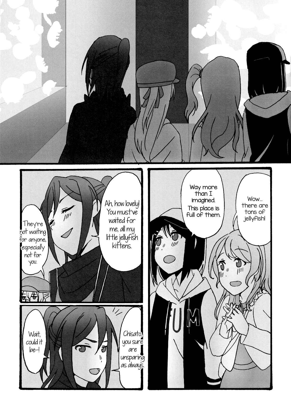 Page 14 Chapter Unknown_fff9 BanG Dream! - Jellyfish, Cafe, and Aquarium (Doujinshi)