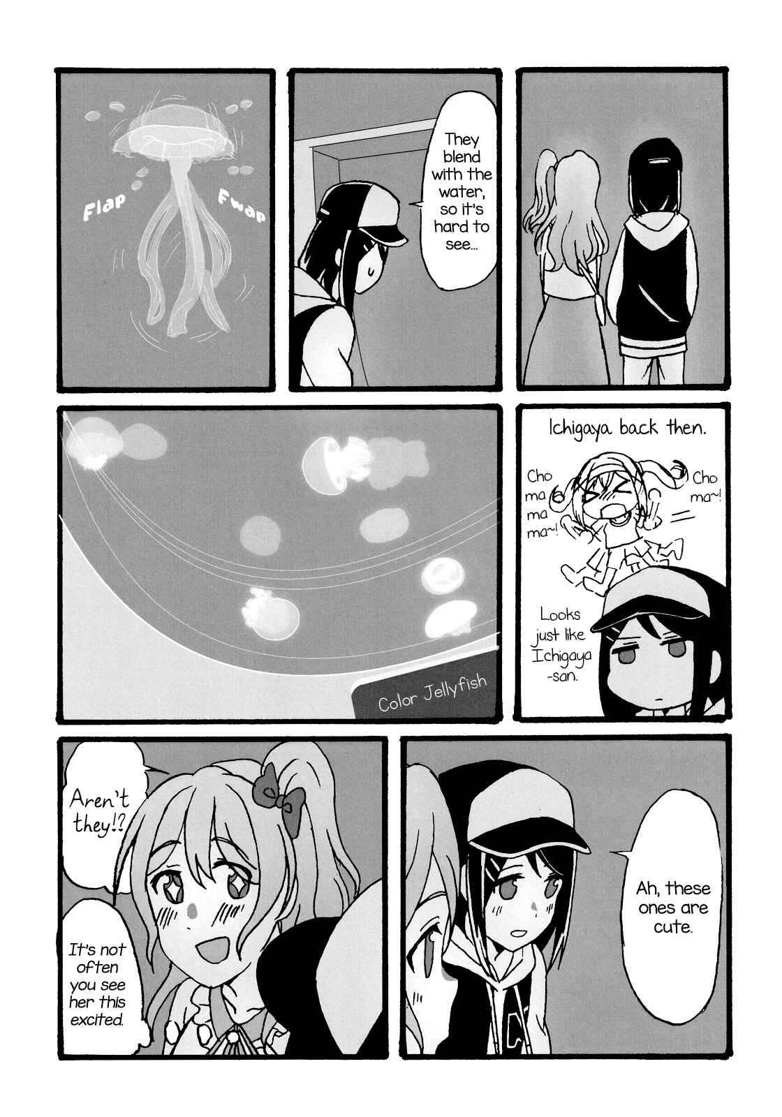 Page 15 Chapter Unknown_fff9 BanG Dream! - Jellyfish, Cafe, and Aquarium (Doujinshi)