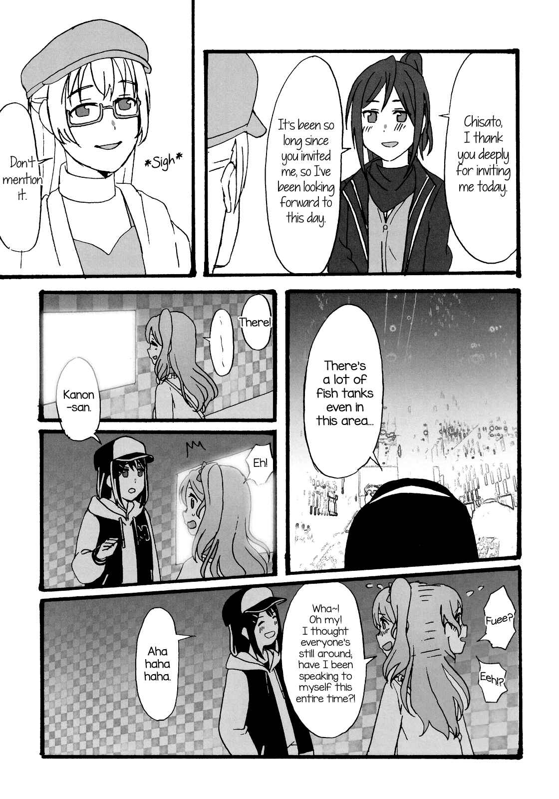 Page 20 Chapter Unknown_fff9 BanG Dream! - Jellyfish, Cafe, and Aquarium (Doujinshi)