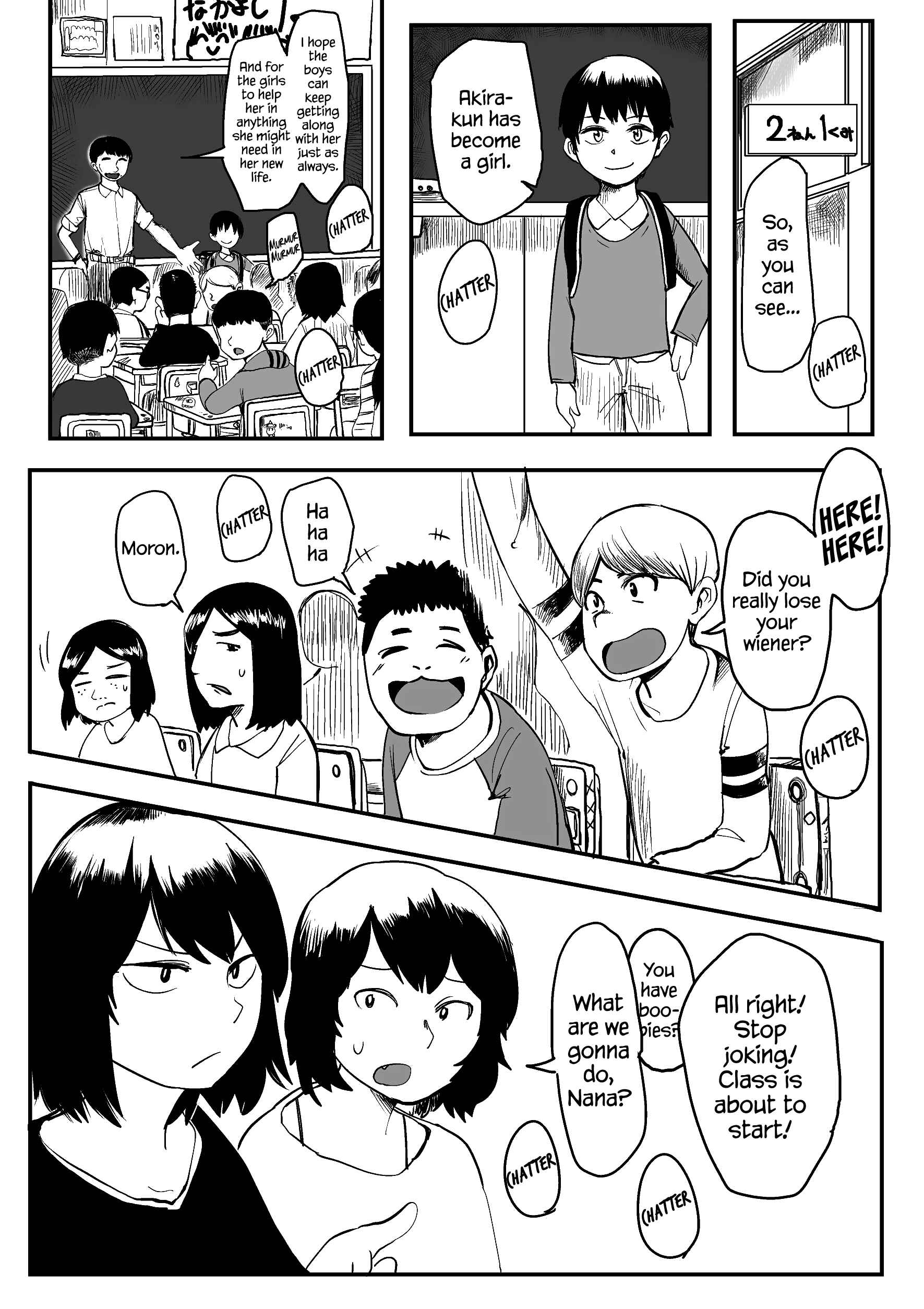 Page 8 Chapter 1 Ore ga Watashi ni Naru made (Pre-Serialization)