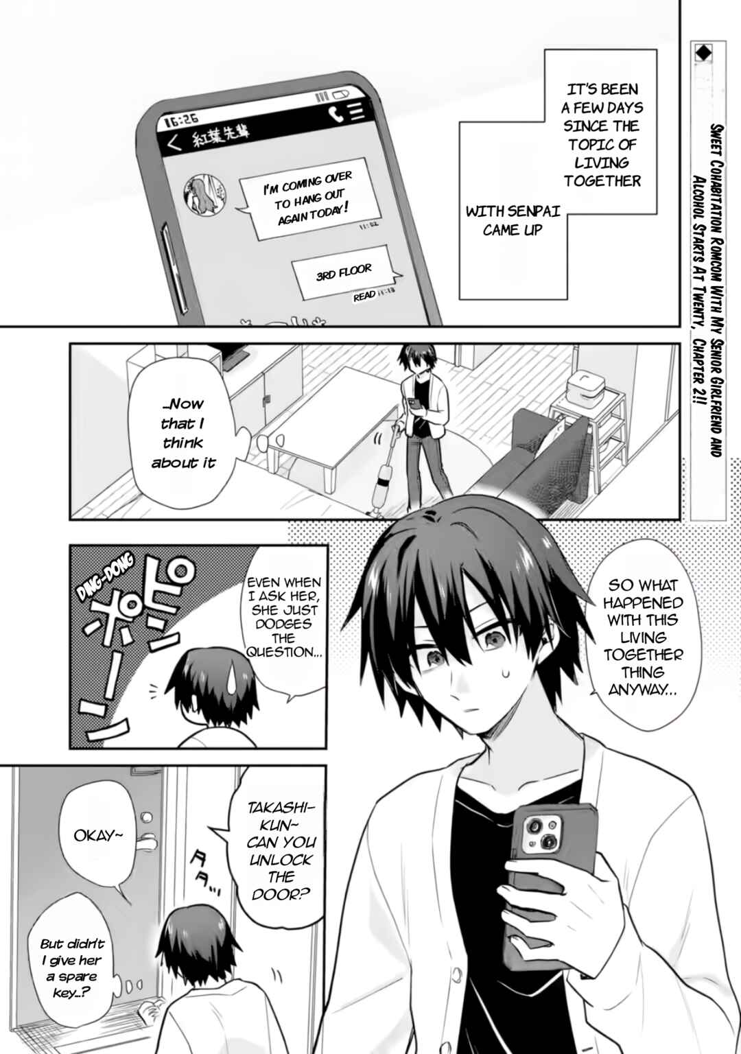 Page 2 Chapter 2 Osake to Senpai Kanojo to no Amaama Doukyo Lovecome wa Nijuusai ni Natte kara