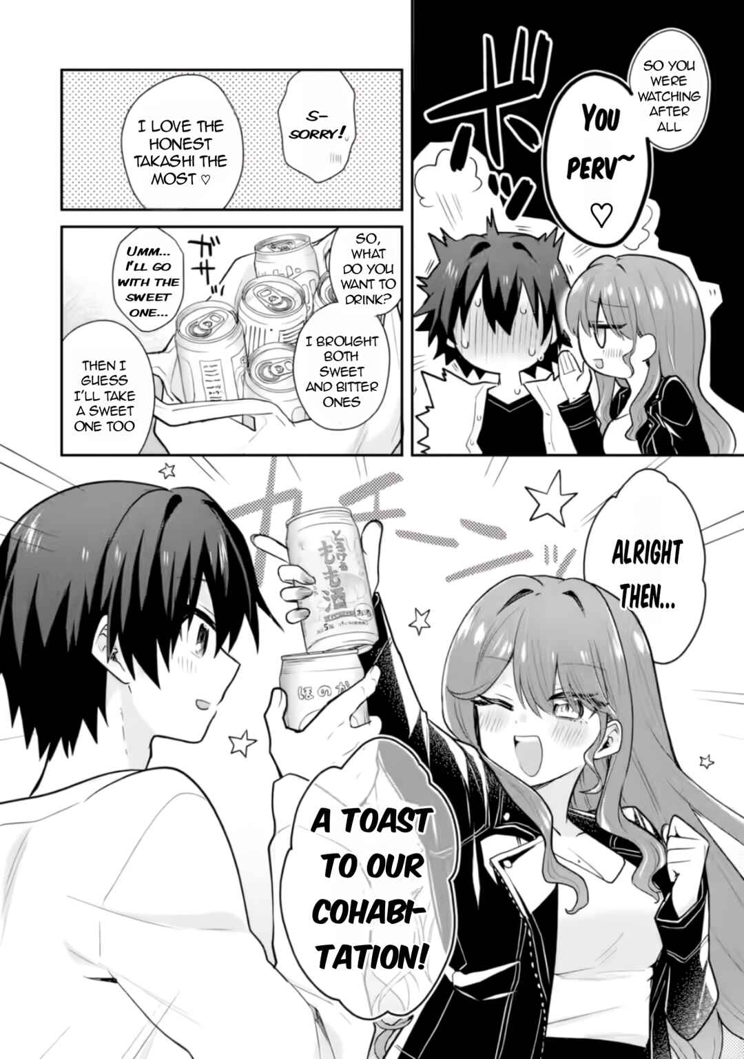 Page 9 Chapter 2 Osake to Senpai Kanojo to no Amaama Doukyo Lovecome wa Nijuusai ni Natte kara