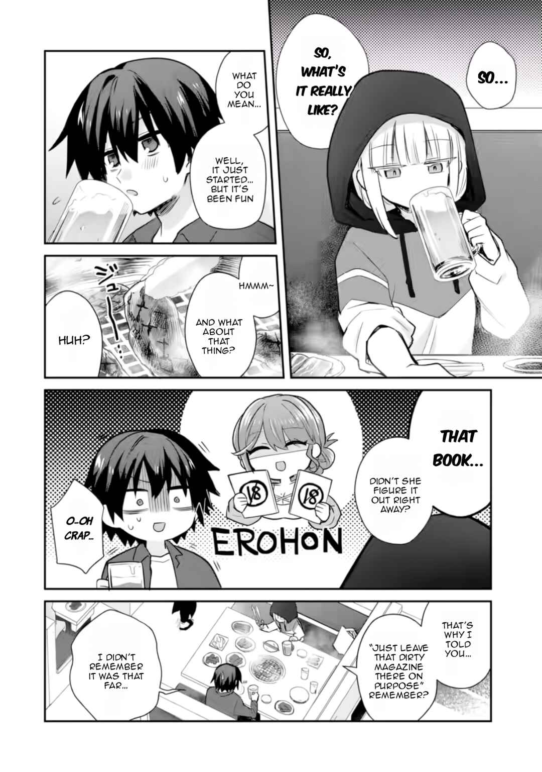 Page 13 Chapter 3 Osake to Senpai Kanojo to no Amaama Doukyo Lovecome wa Nijuusai ni Natte kara