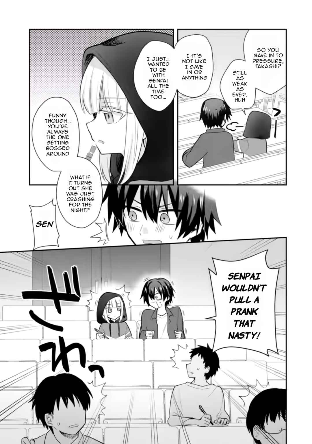 Page 8 Chapter 3 Osake to Senpai Kanojo to no Amaama Doukyo Lovecome wa Nijuusai ni Natte kara