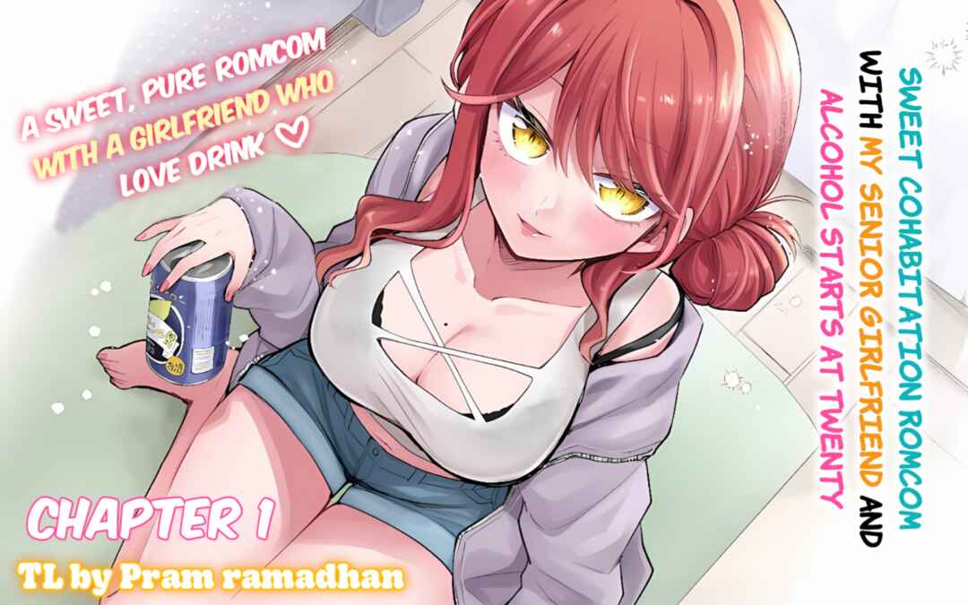 Page 1 Chapter 1 Osake to Senpai Kanojo to no Amaama Doukyo Lovecome wa Nijuusai ni Natte kara