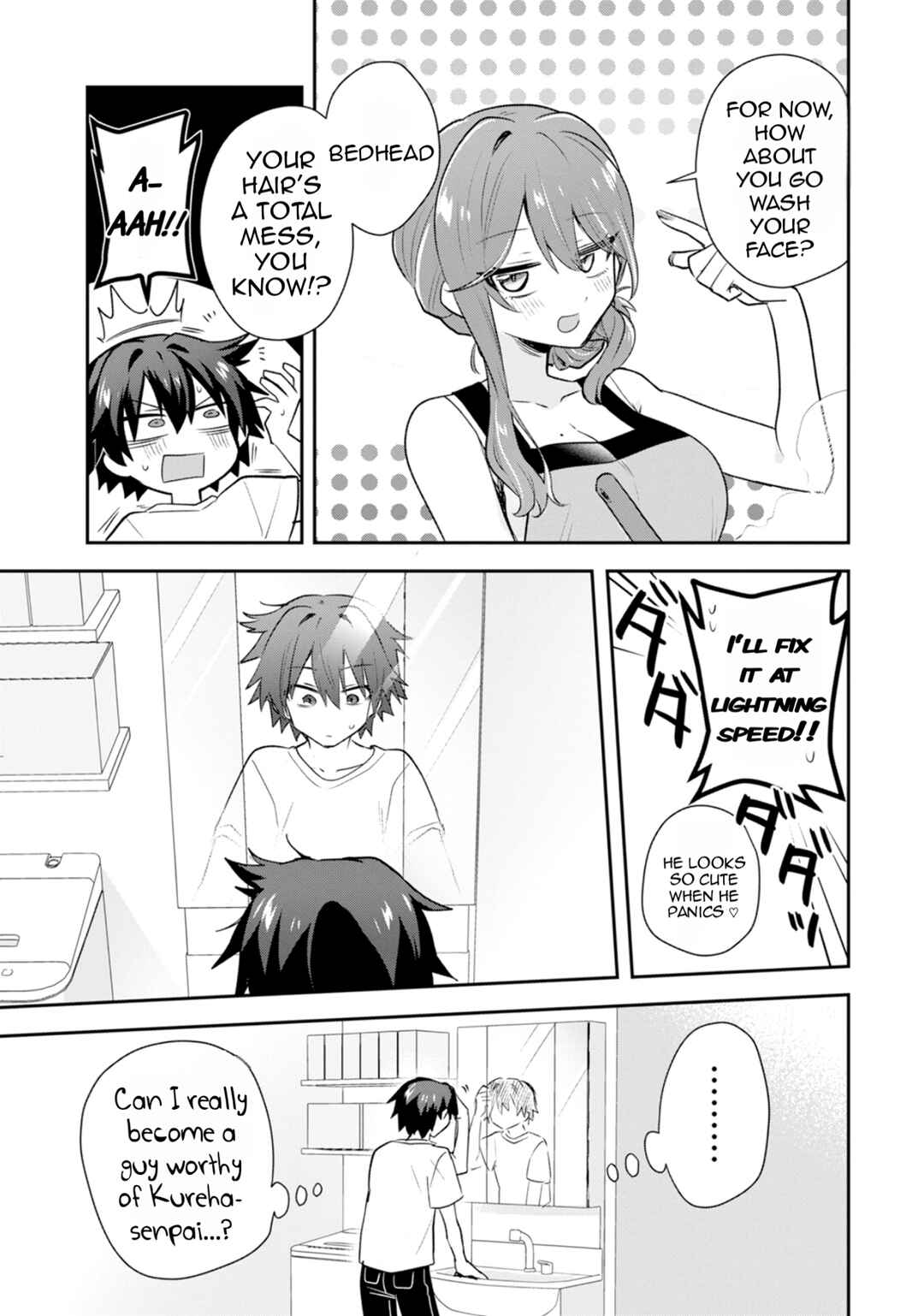 Page 34 Chapter 1 Osake to Senpai Kanojo to no Amaama Doukyo Lovecome wa Nijuusai ni Natte kara