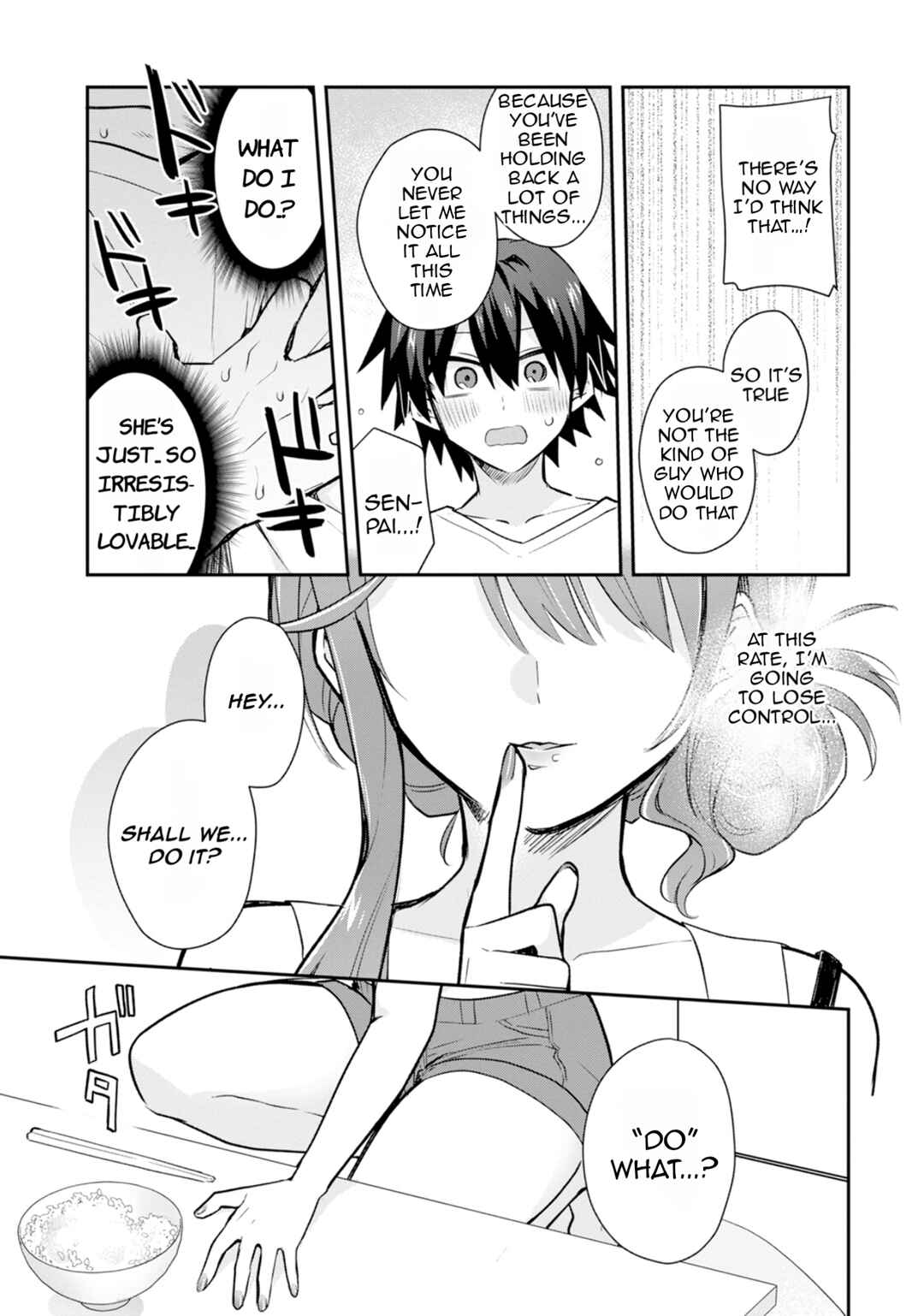 Page 38 Chapter 1 Osake to Senpai Kanojo to no Amaama Doukyo Lovecome wa Nijuusai ni Natte kara