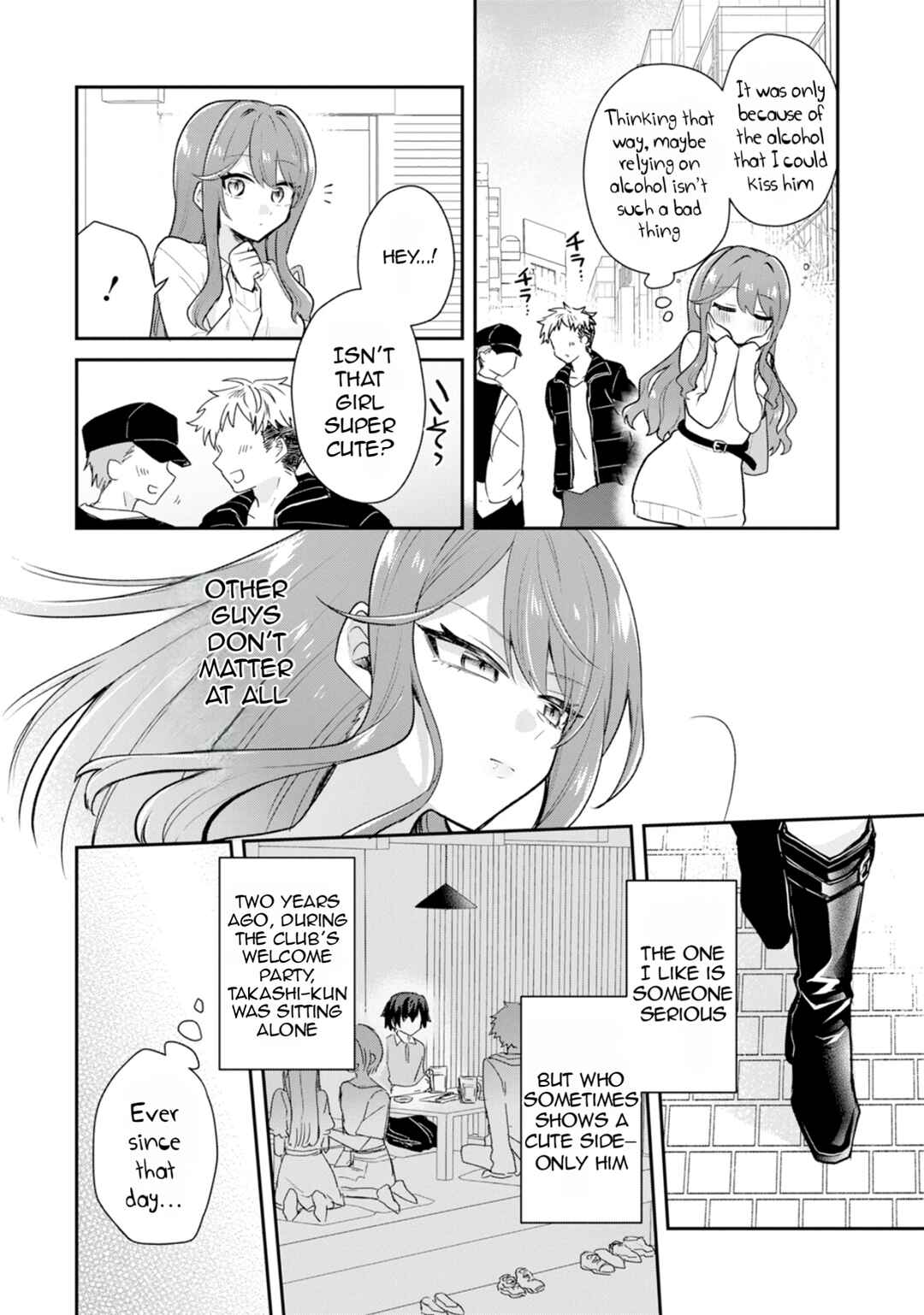 Page 45 Chapter 1 Osake to Senpai Kanojo to no Amaama Doukyo Lovecome wa Nijuusai ni Natte kara