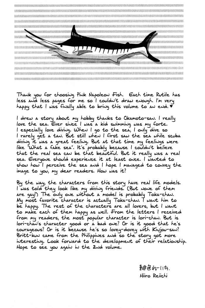 Page 36 Chapter 7.5 Pink Napoleon Fish