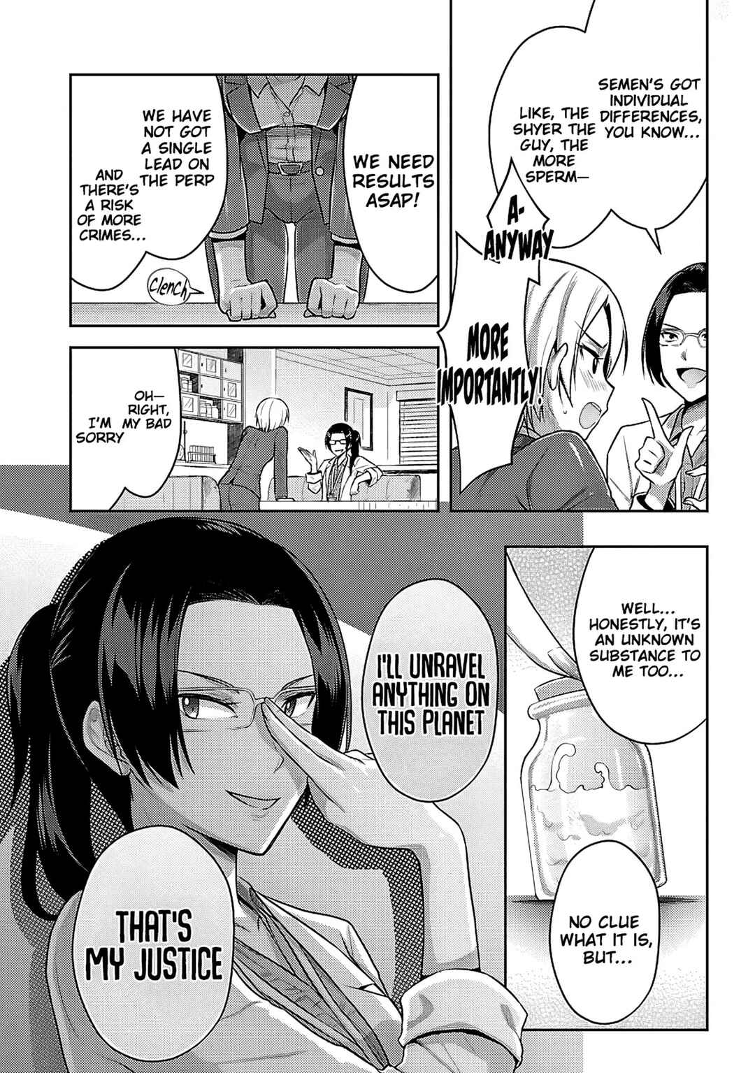 Page 9 Chapter 3 Seishokuki Aliens Meet Girls