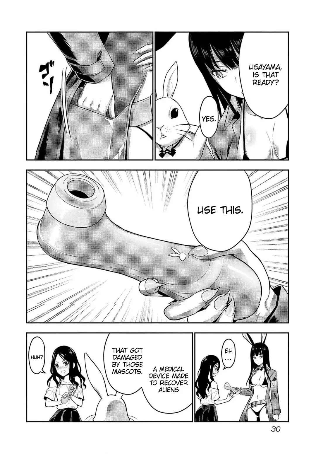 Page 8 Chapter 31 Seishokuki Aliens Meet Girls