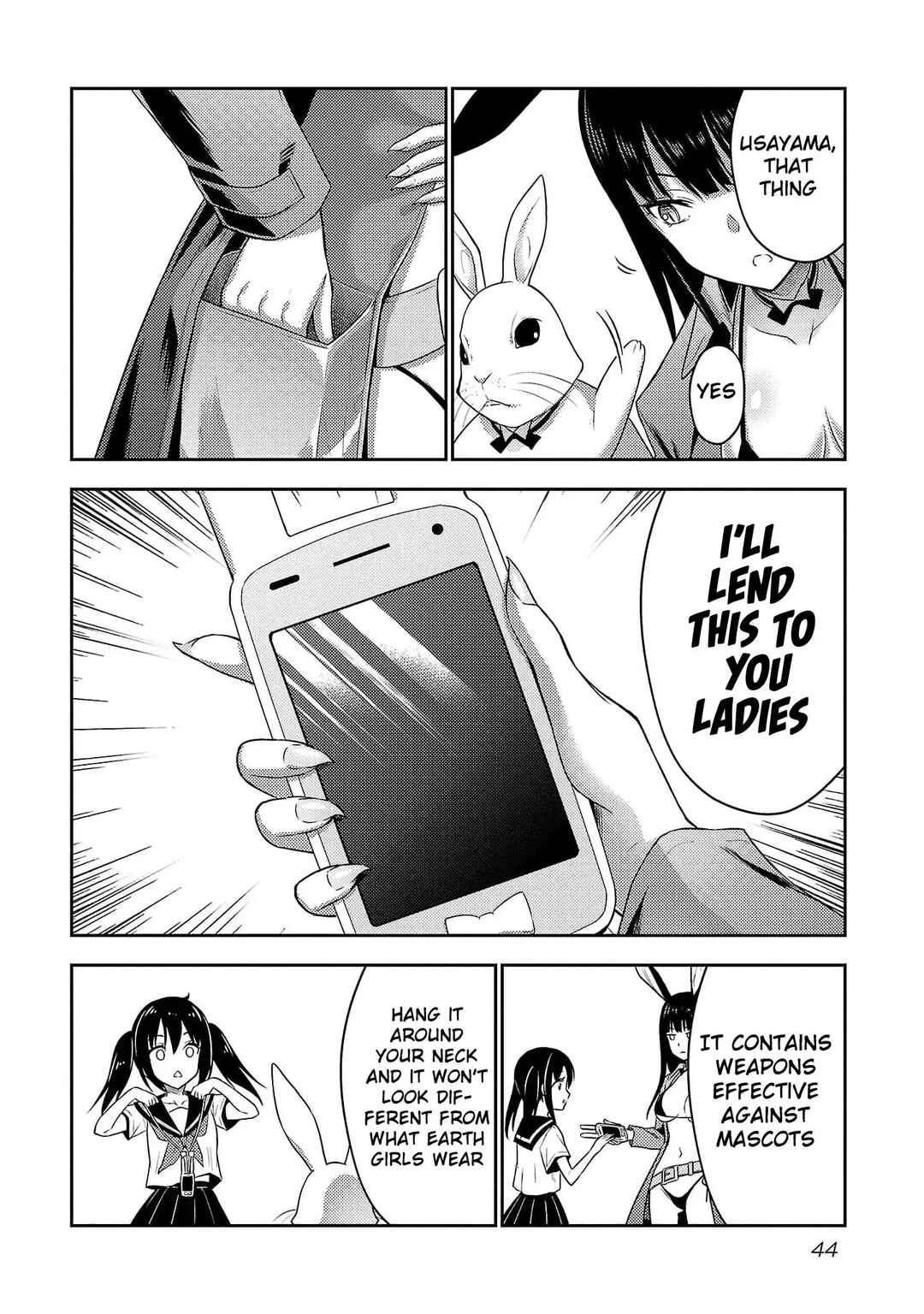 Page 14 Chapter 24 Seishokuki Aliens Meet Girls
