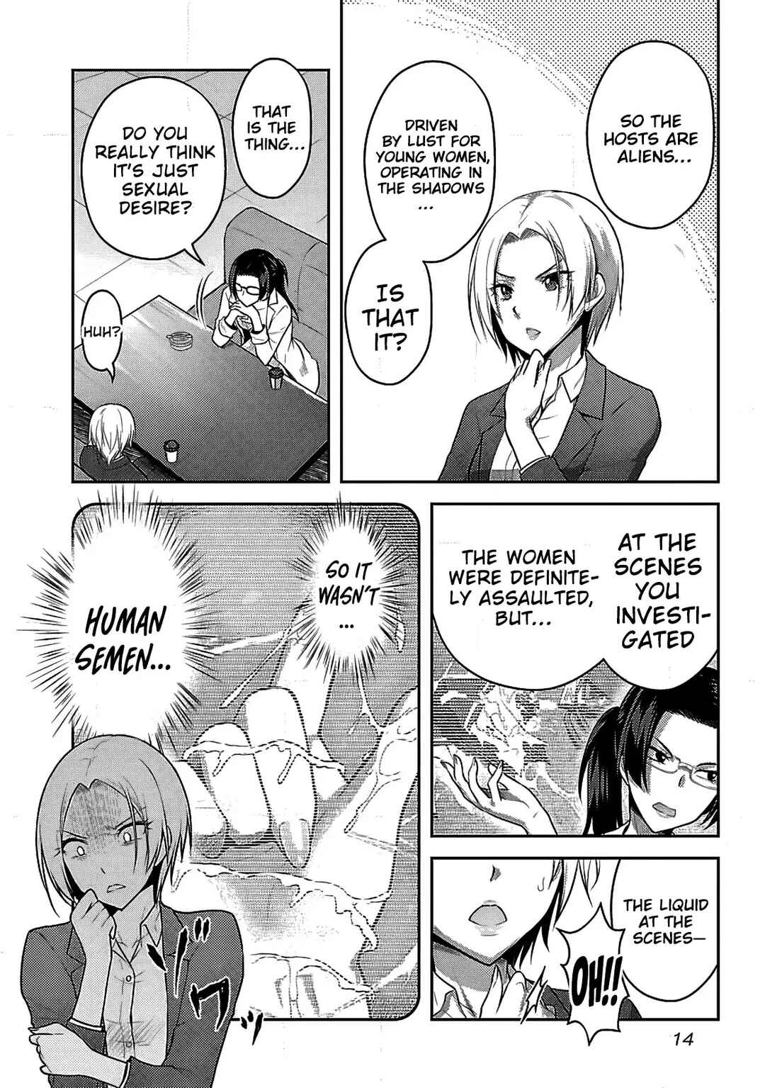 Page 16 Chapter 9 Seishokuki Aliens Meet Girls