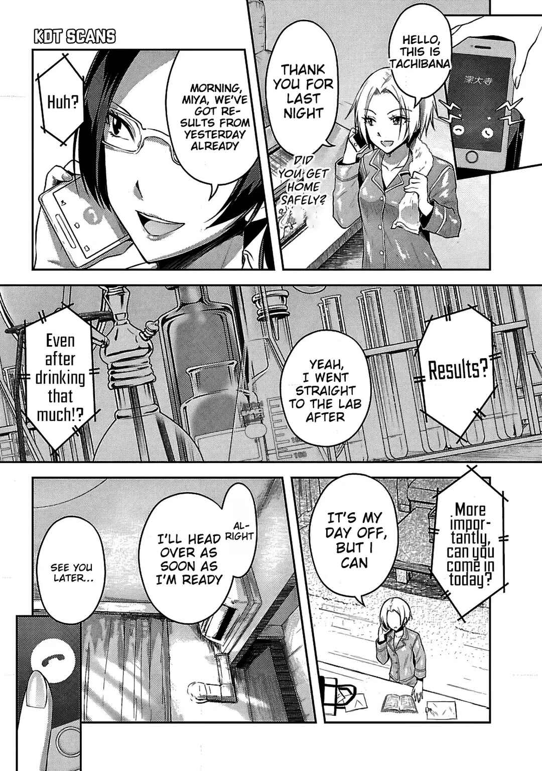 Page 9 Chapter 9 Seishokuki Aliens Meet Girls