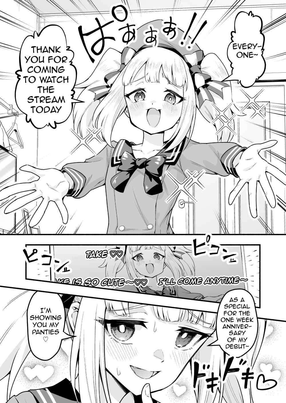 Page 1 Chapter 60.5 Densetsu no Otokonoko Mokkori Haishinsha