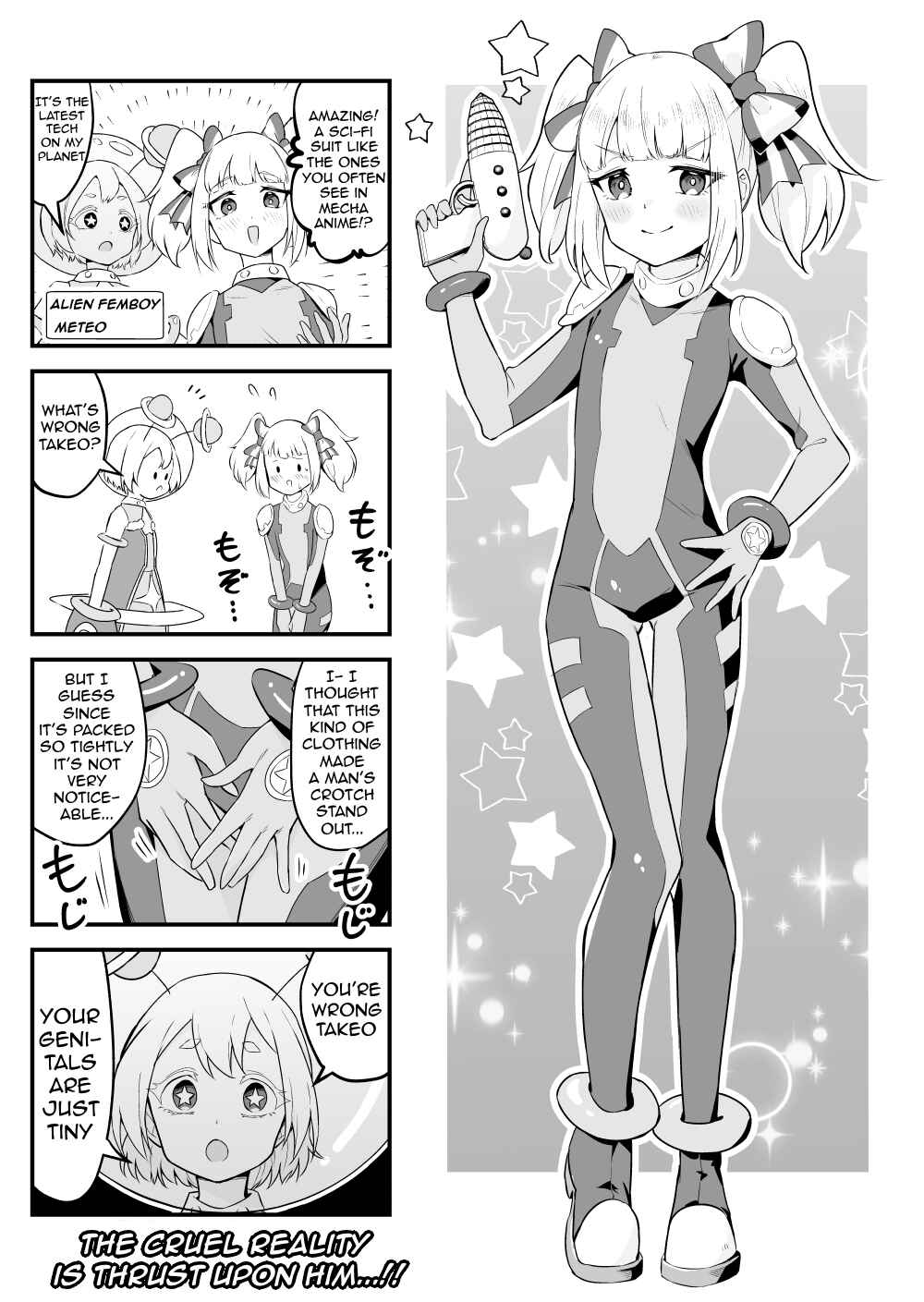 Page 1 Chapter 62 Densetsu no Otokonoko Mokkori Haishinsha