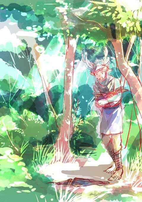 Page 16 Chapter 5.5 Hakuran no Kemono