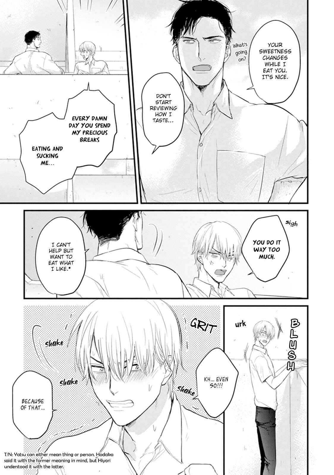 Page 13 Chapter 6 Tabetemo Oishiku Arimasen