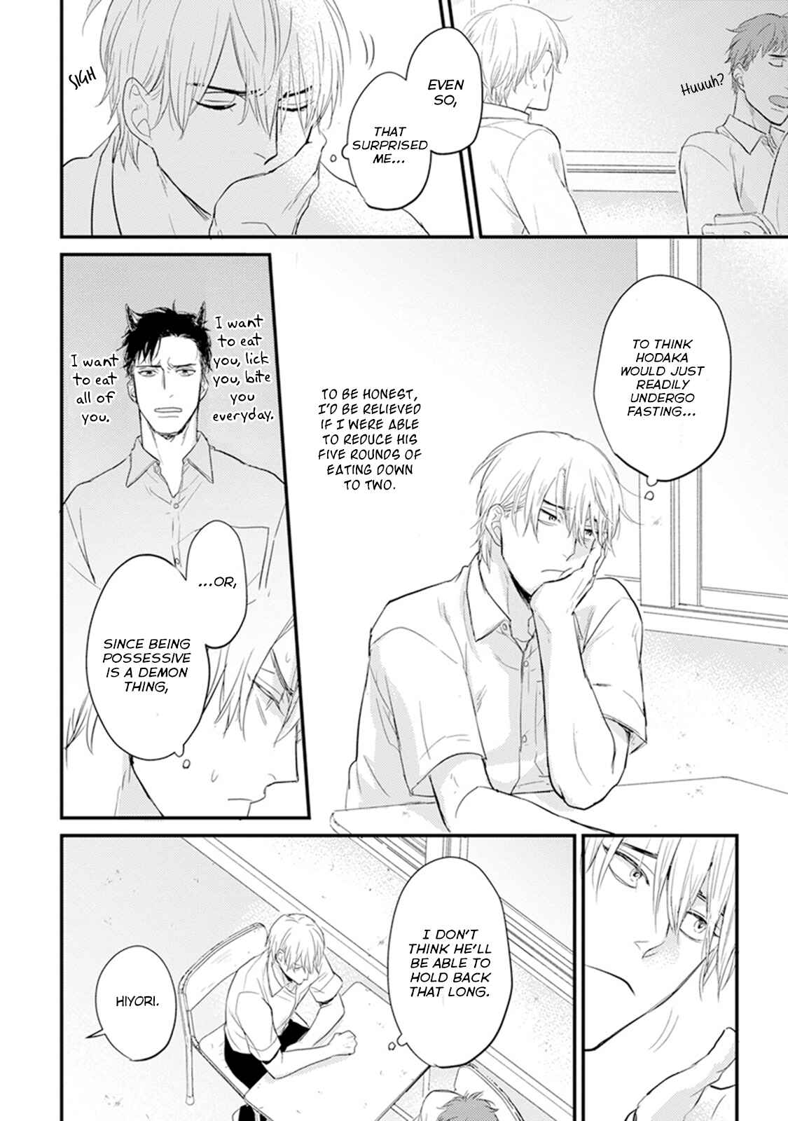 Page 22 Chapter 6 Tabetemo Oishiku Arimasen