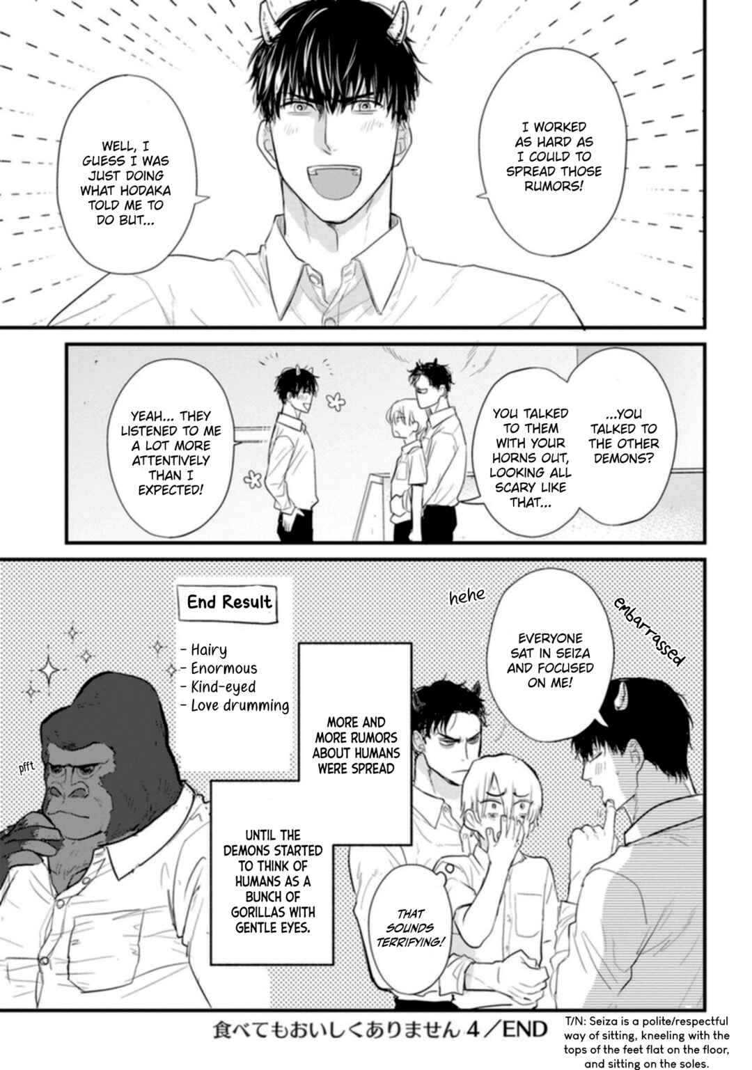 Page 28 Chapter 23 Tabetemo Oishiku Arimasen