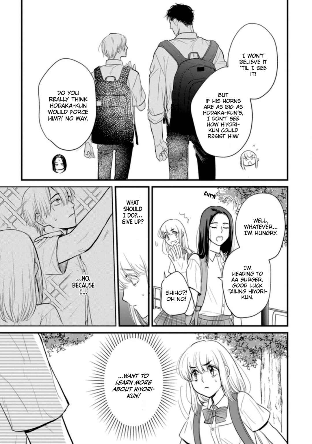 Page 34 Chapter 23 Tabetemo Oishiku Arimasen