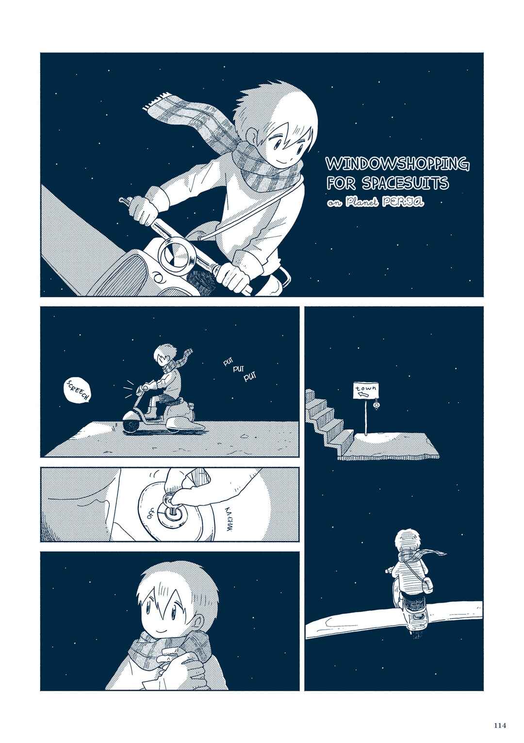 Page 1 Chapter 3.5 Planetarium Ghost Travel: The Art of Sakatsuki Sakana