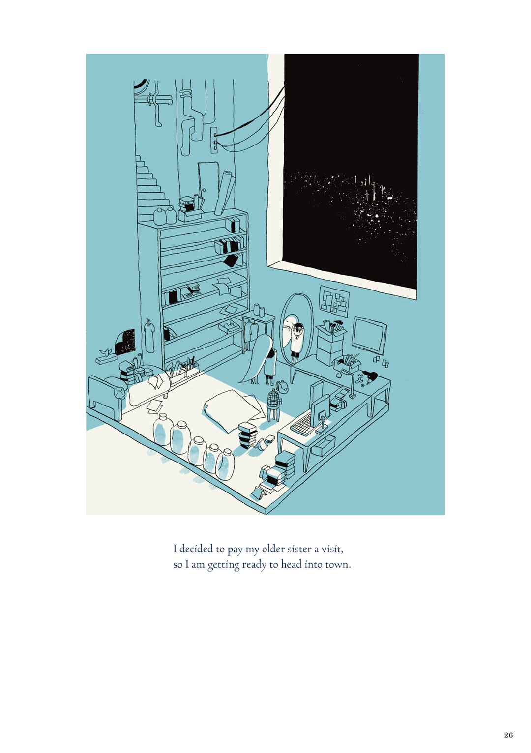 Page 5 Chapter 2 Planetarium Ghost Travel: The Art of Sakatsuki Sakana