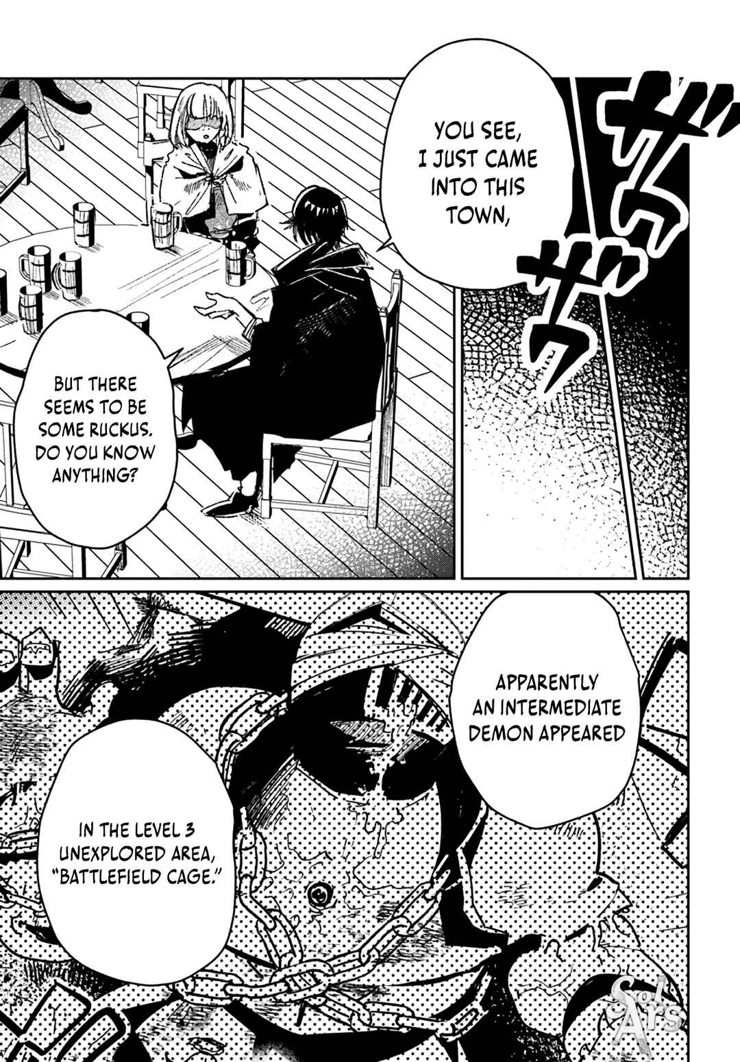 Page 2 Chapter 4.2 Shio no Kikan ~Moto Yuusha no Ore, Jibun ga Soshiki Shita Chuunibyou Himitsu Kessha wo Tomeru Tame ni Futatabi Isekai ni Shoukan Sarete Shimau~