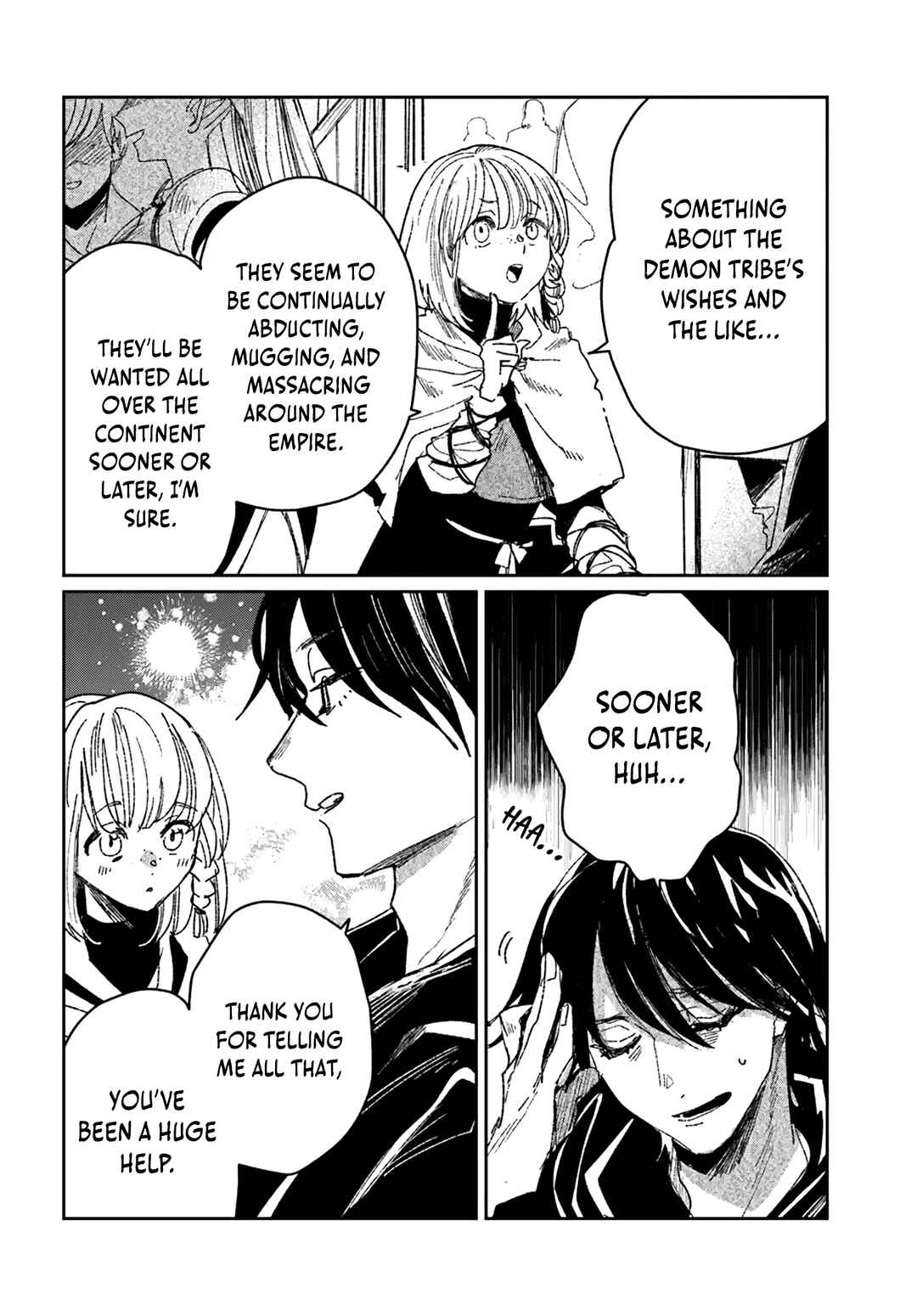 Page 5 Chapter 4.2 Shio no Kikan ~Moto Yuusha no Ore, Jibun ga Soshiki Shita Chuunibyou Himitsu Kessha wo Tomeru Tame ni Futatabi Isekai ni Shoukan Sarete Shimau~