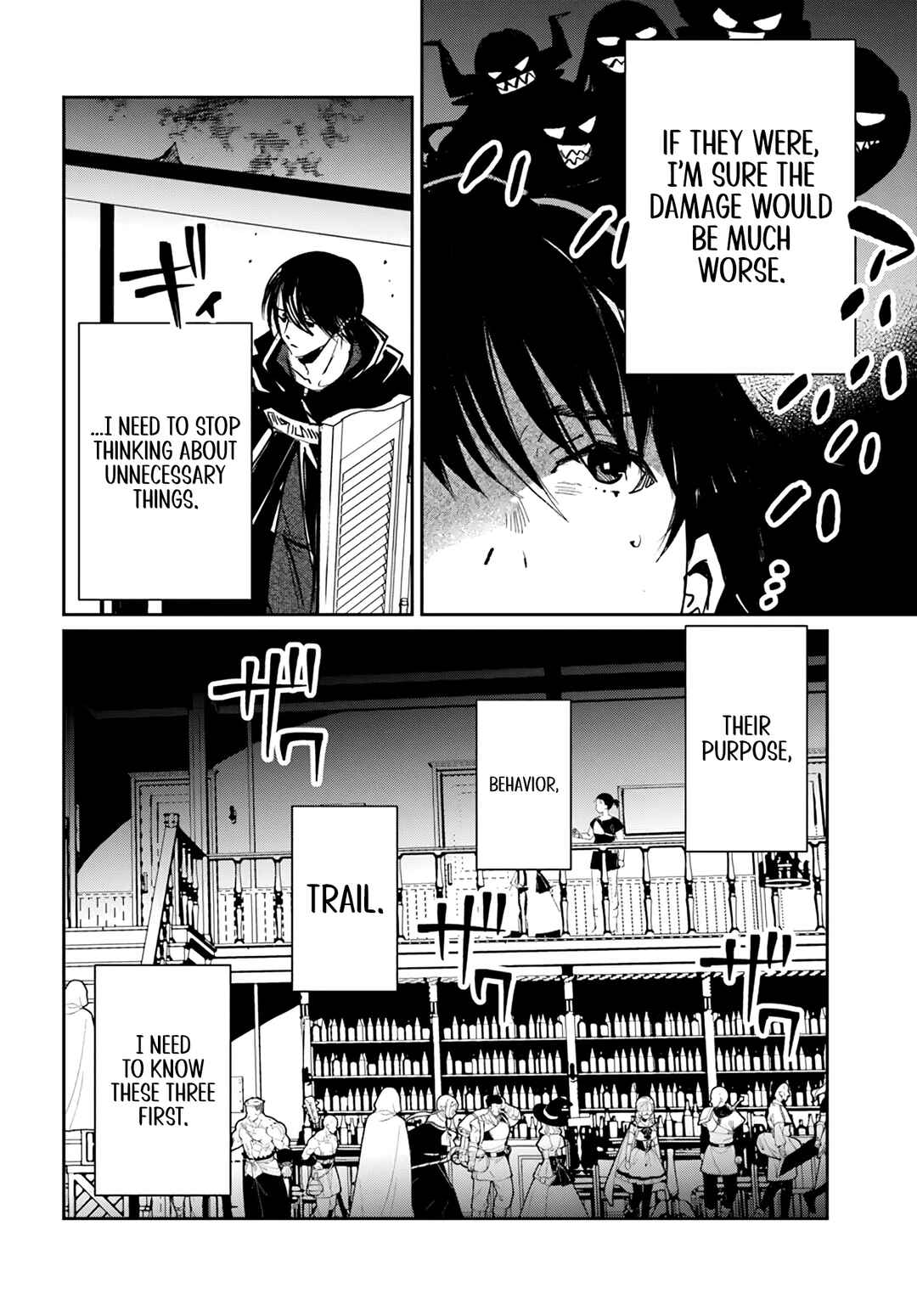 Page 4 Chapter 3.2 Shio no Kikan ~Moto Yuusha no Ore, Jibun ga Soshiki Shita Chuunibyou Himitsu Kessha wo Tomeru Tame ni Futatabi Isekai ni Shoukan Sarete Shimau~