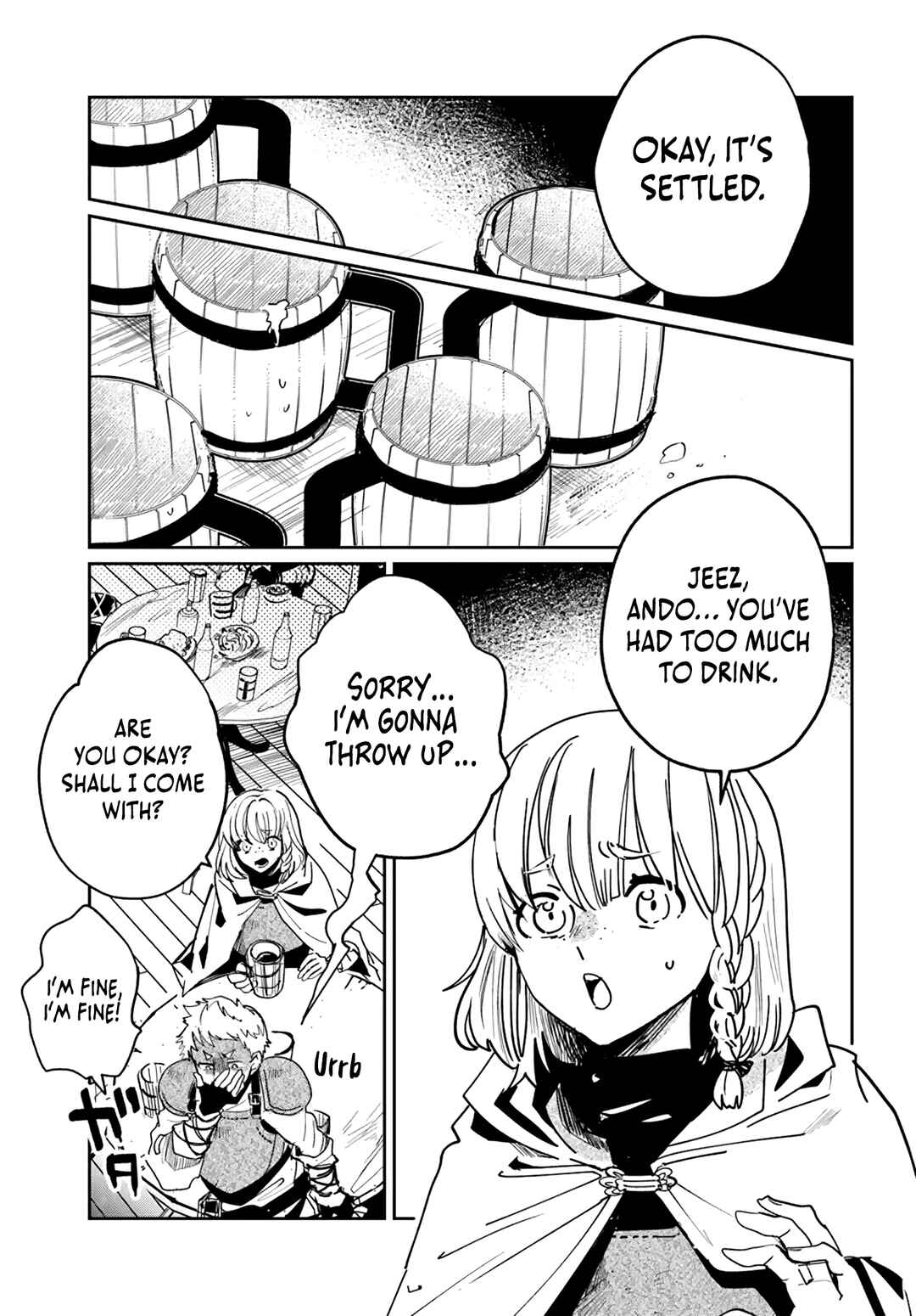 Page 7 Chapter 3.2 Shio no Kikan ~Moto Yuusha no Ore, Jibun ga Soshiki Shita Chuunibyou Himitsu Kessha wo Tomeru Tame ni Futatabi Isekai ni Shoukan Sarete Shimau~