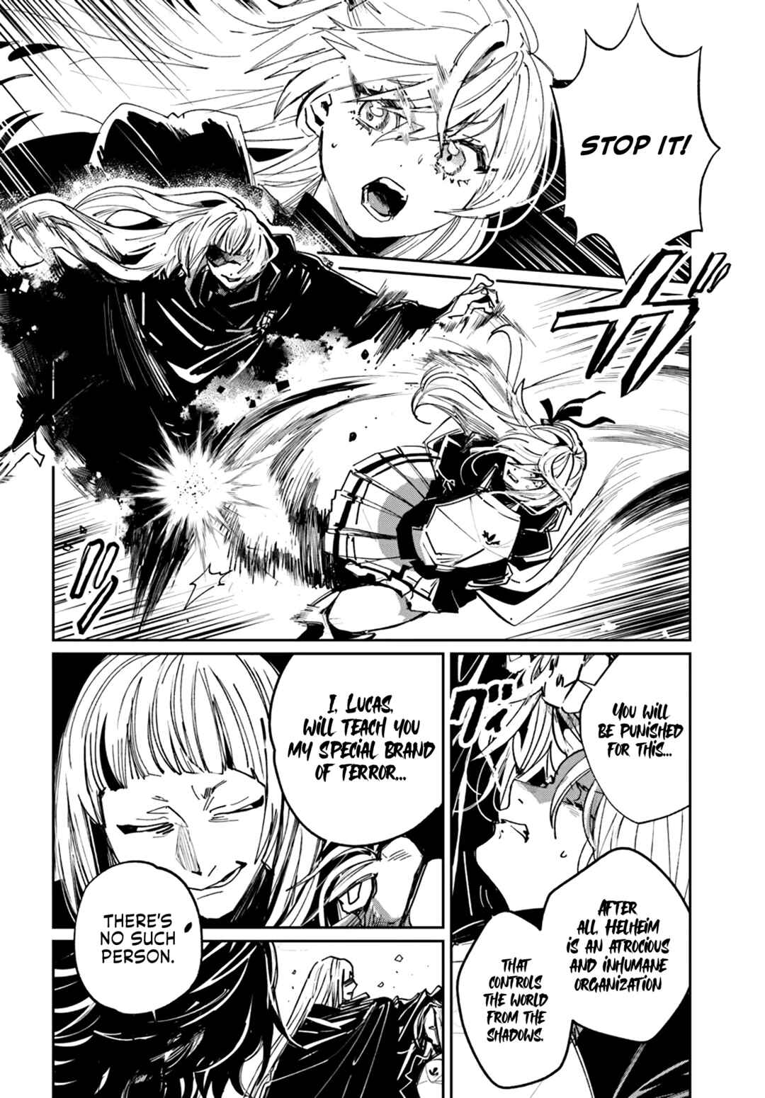 Page 6 Chapter 2.1 Shio no Kikan ~Moto Yuusha no Ore, Jibun ga Soshiki Shita Chuunibyou Himitsu Kessha wo Tomeru Tame ni Futatabi Isekai ni Shoukan Sarete Shimau~