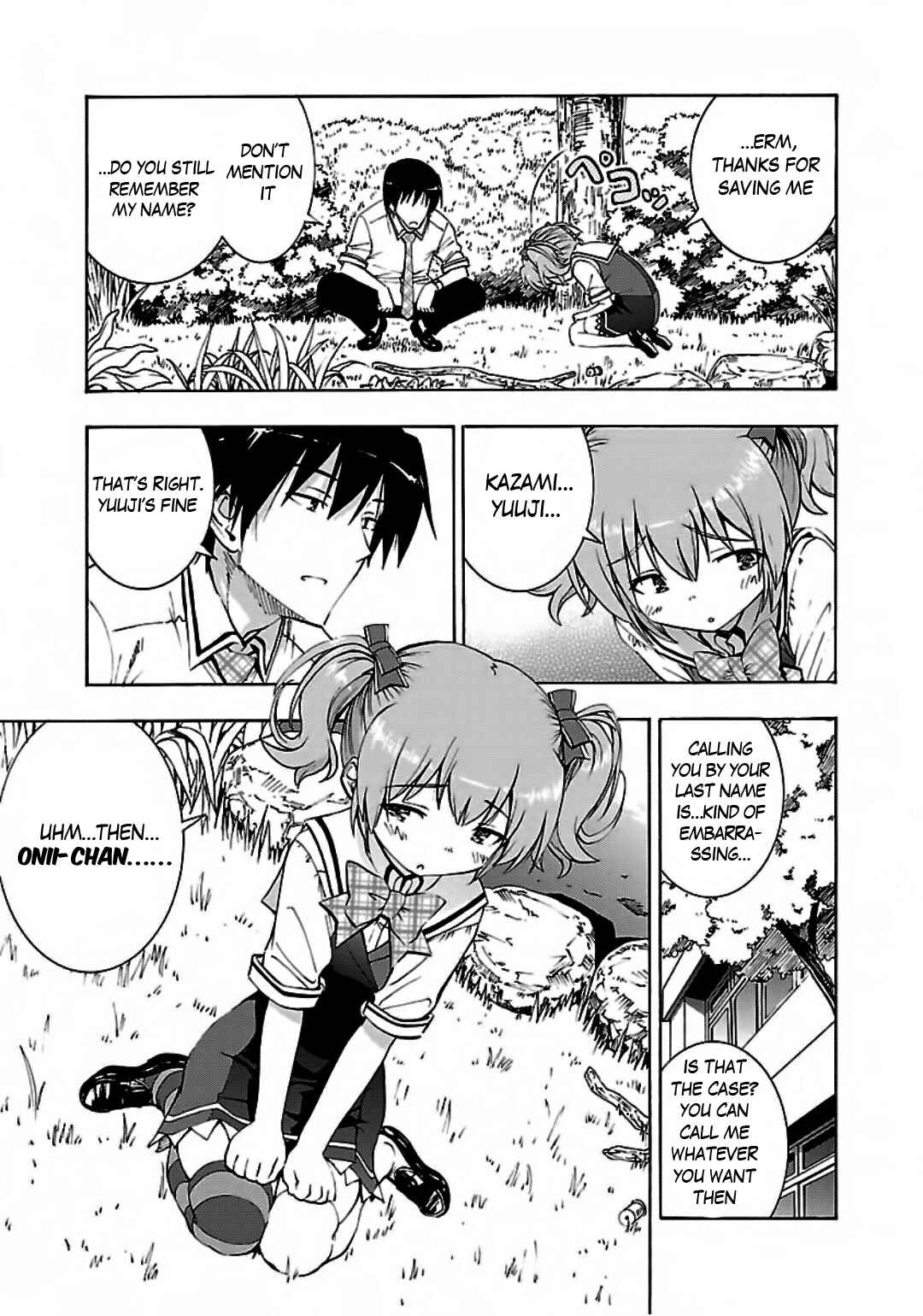 Page 15 Chapter 3 Grisaia no Kajitsu - Sanctuary Fellows