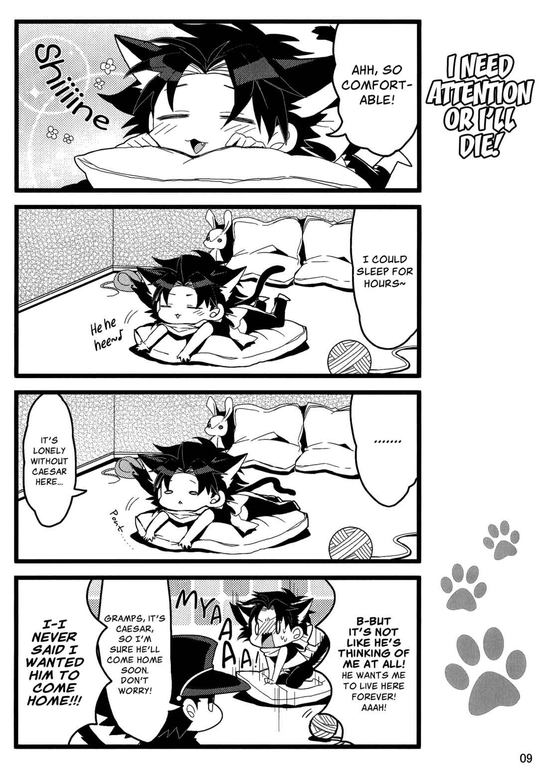 Page 8 Chapter Unknown_033d Jojos Bizarre Adventure - Star Cat (Doujinshi)