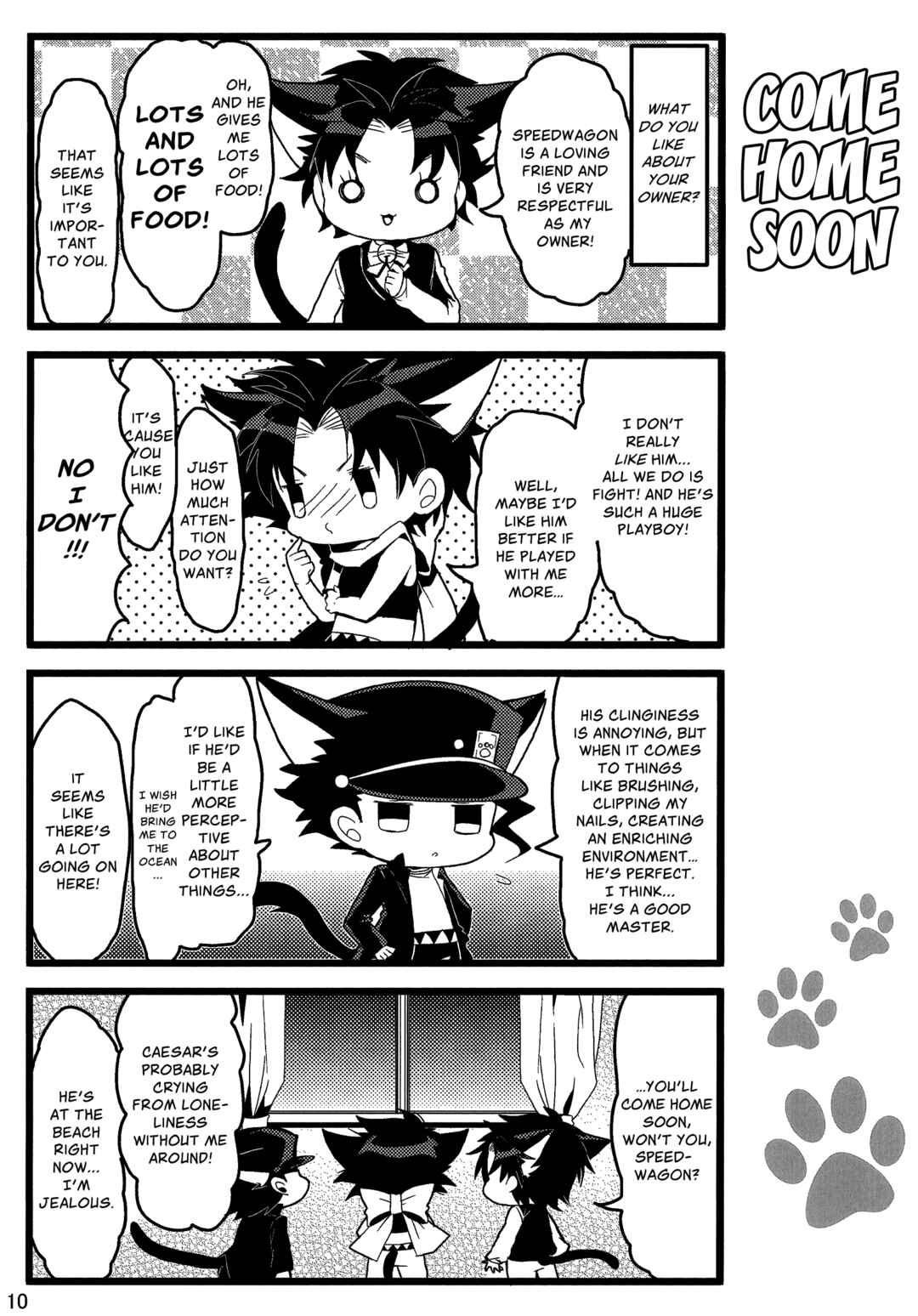 Page 9 Chapter Unknown_033d Jojos Bizarre Adventure - Star Cat (Doujinshi)