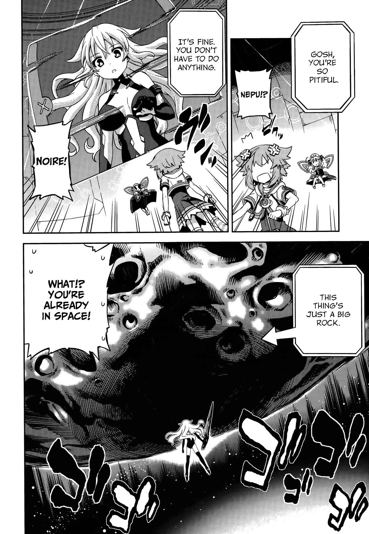Page 4 Chapter 12 Choujigen Game Neptune: The Animation - Hello New World