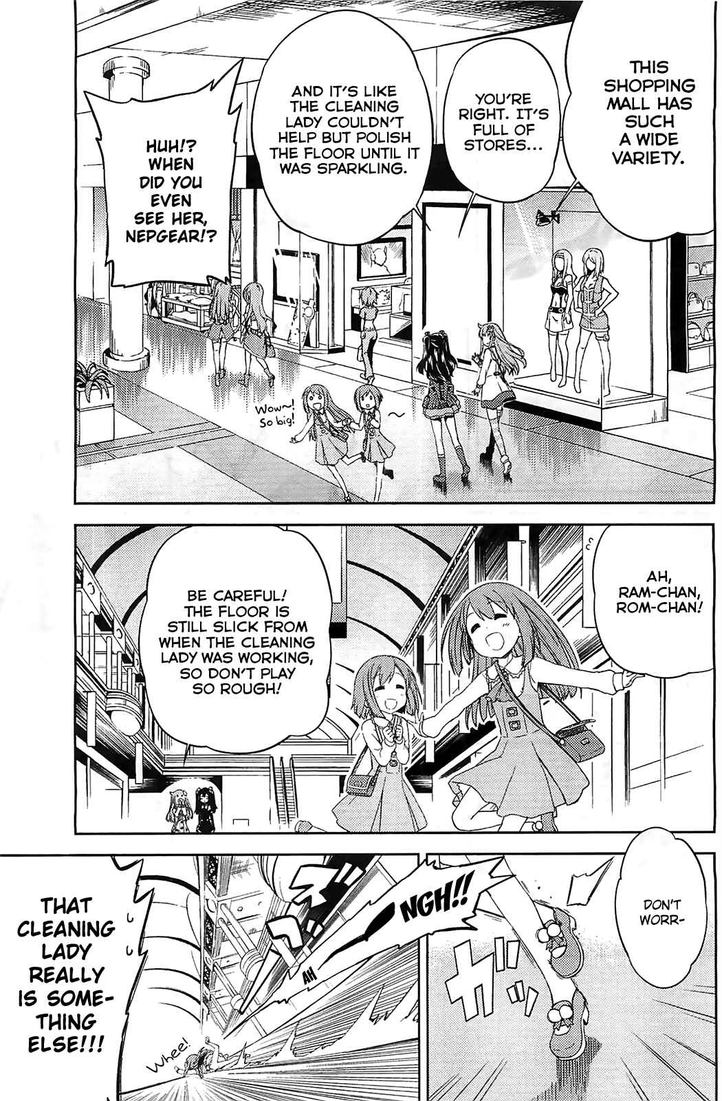 Page 3 Chapter 6 Choujigen Game Neptune: The Animation - Hello New World
